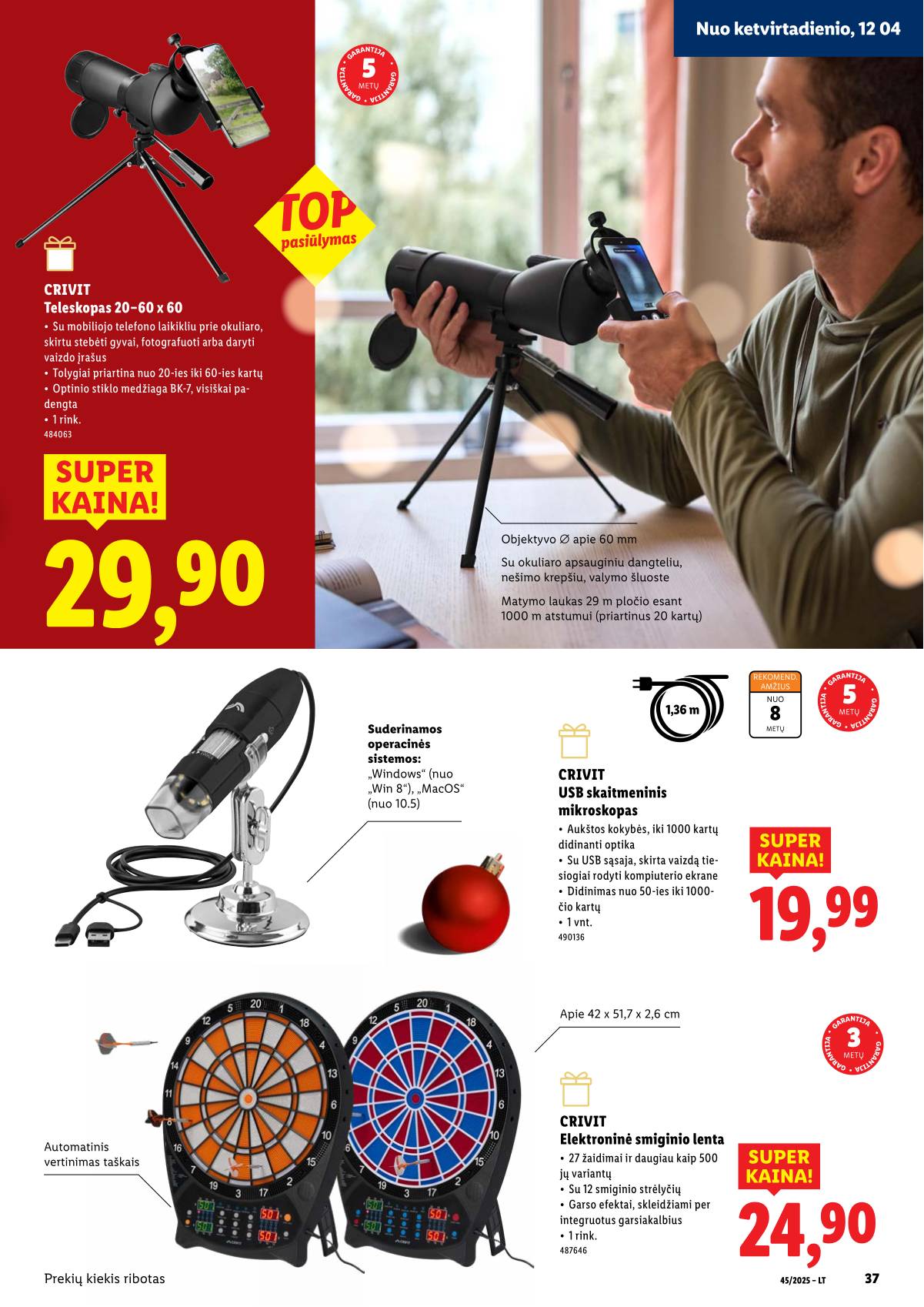 Lidl - Kalėdos su LIDL 37 puslapis
