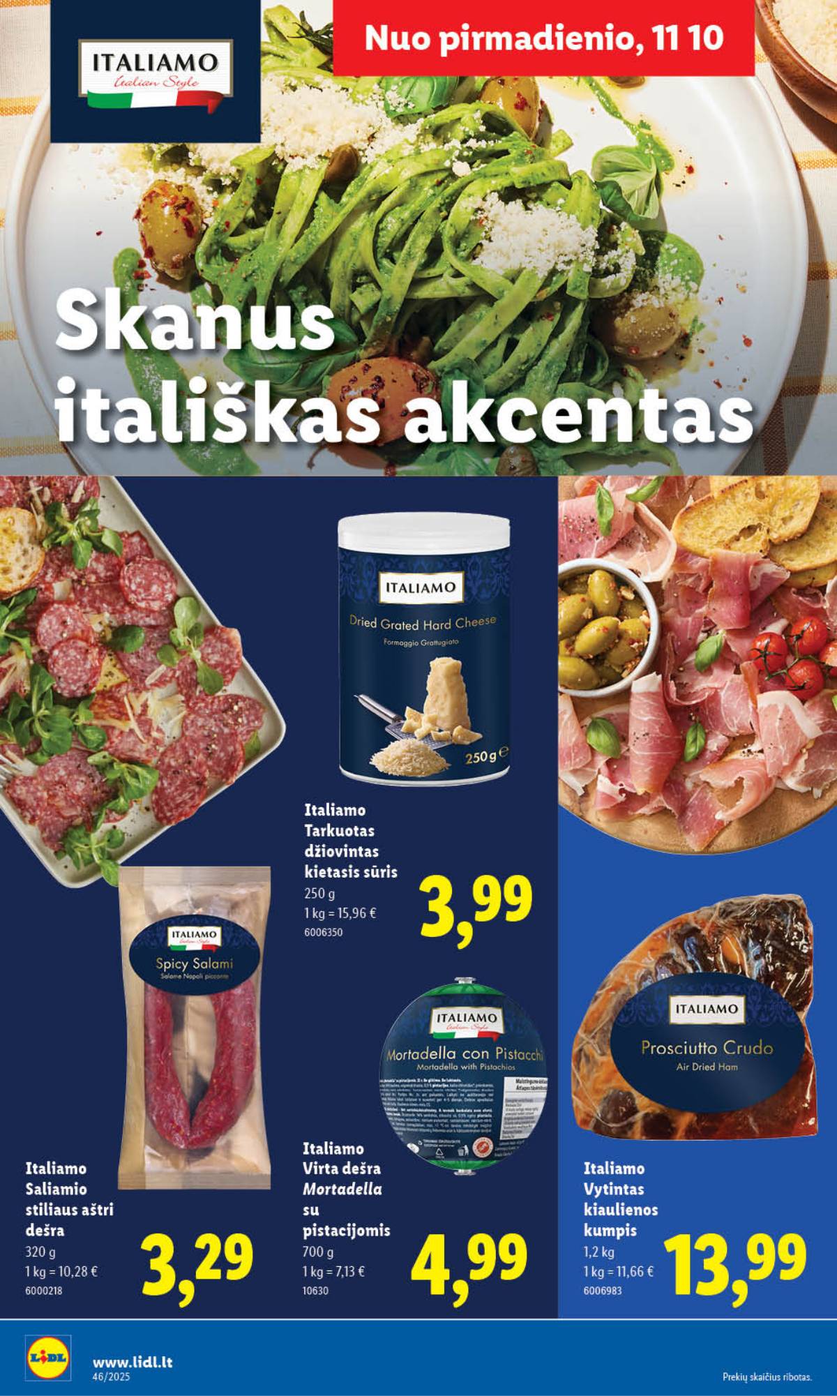 Lidl - LIDL SAVAITĖS Maisto prekių akcijų leidinys 12 puslapis