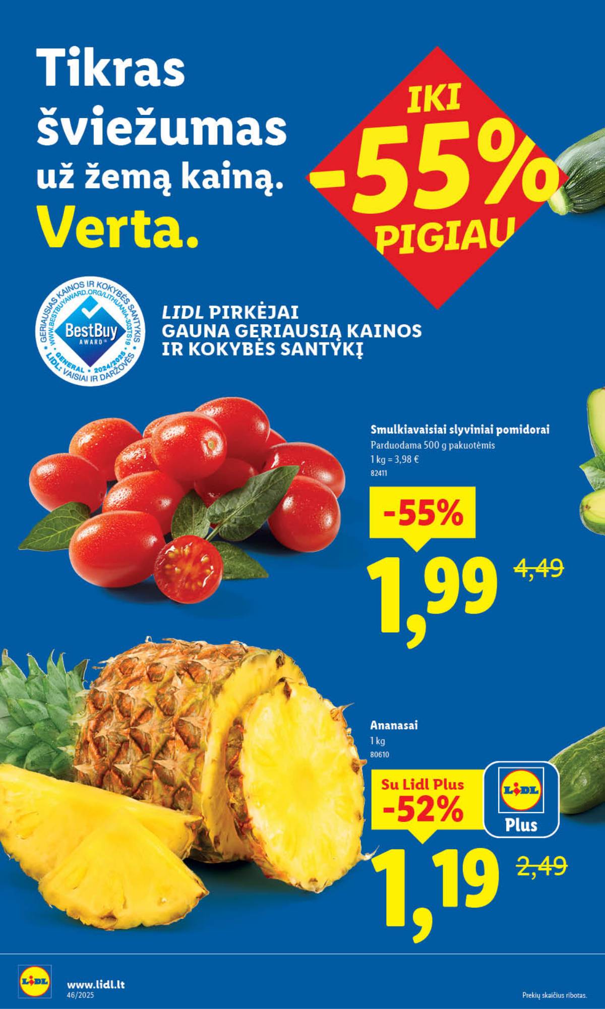 Lidl - LIDL SAVAITĖS Maisto prekių akcijų leidinys 2 puslapis
