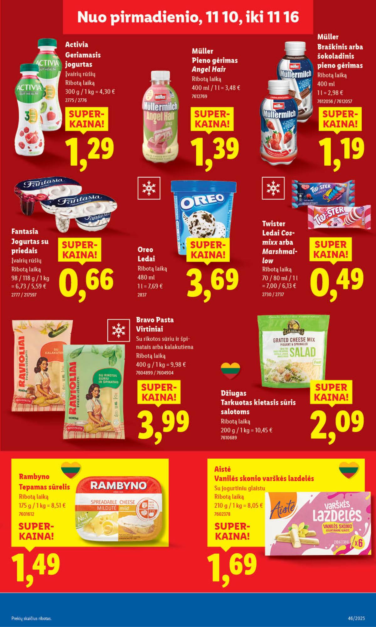 Lidl - LIDL SAVAITĖS Maisto prekių akcijų leidinys 21 puslapis