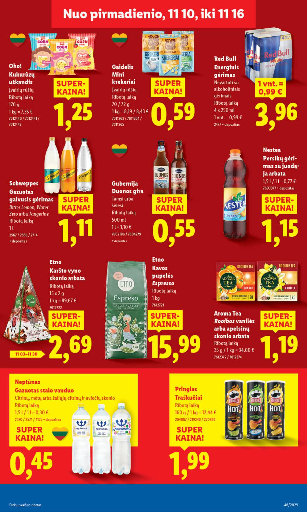 Lidl - LIDL SAVAITĖS Maisto prekių akcijų leidinys 25 puslapis