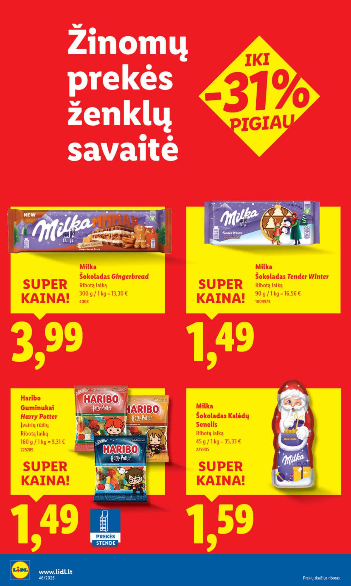 Lidl - LIDL SAVAITĖS Maisto prekių akcijų leidinys 26 puslapis