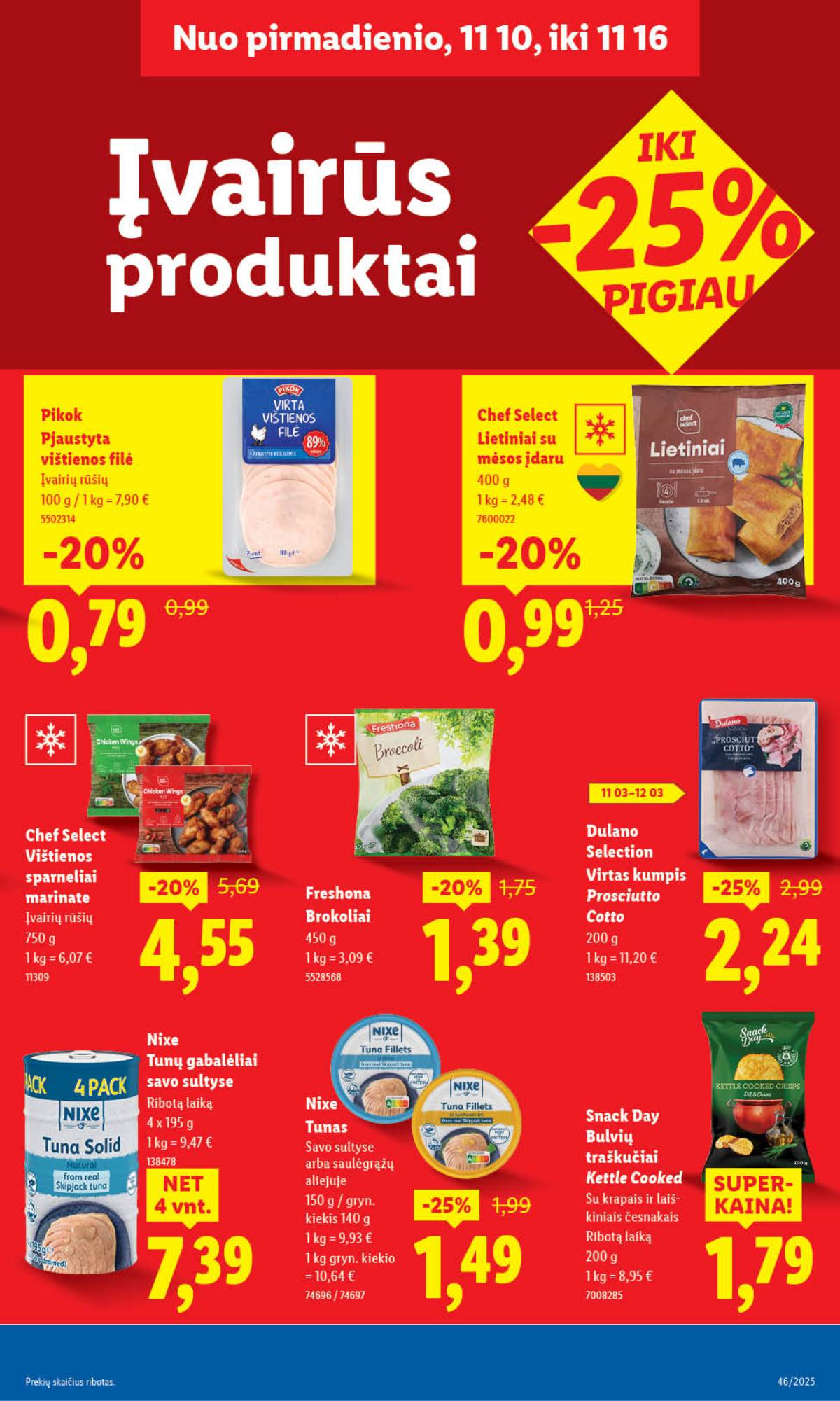Lidl - LIDL SAVAITĖS Maisto prekių akcijų leidinys 31 puslapis