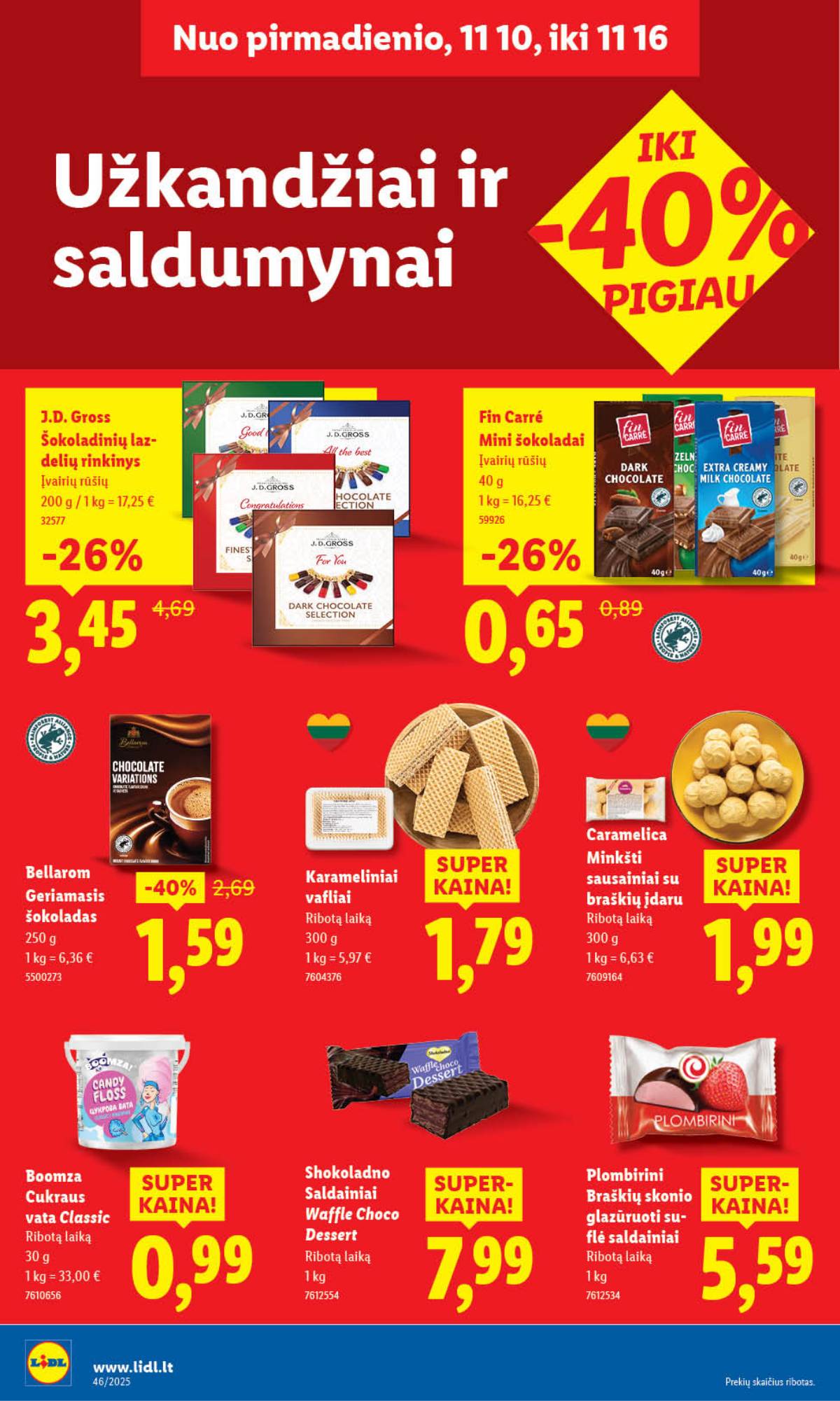 Lidl - LIDL SAVAITĖS Maisto prekių akcijų leidinys 32 puslapis