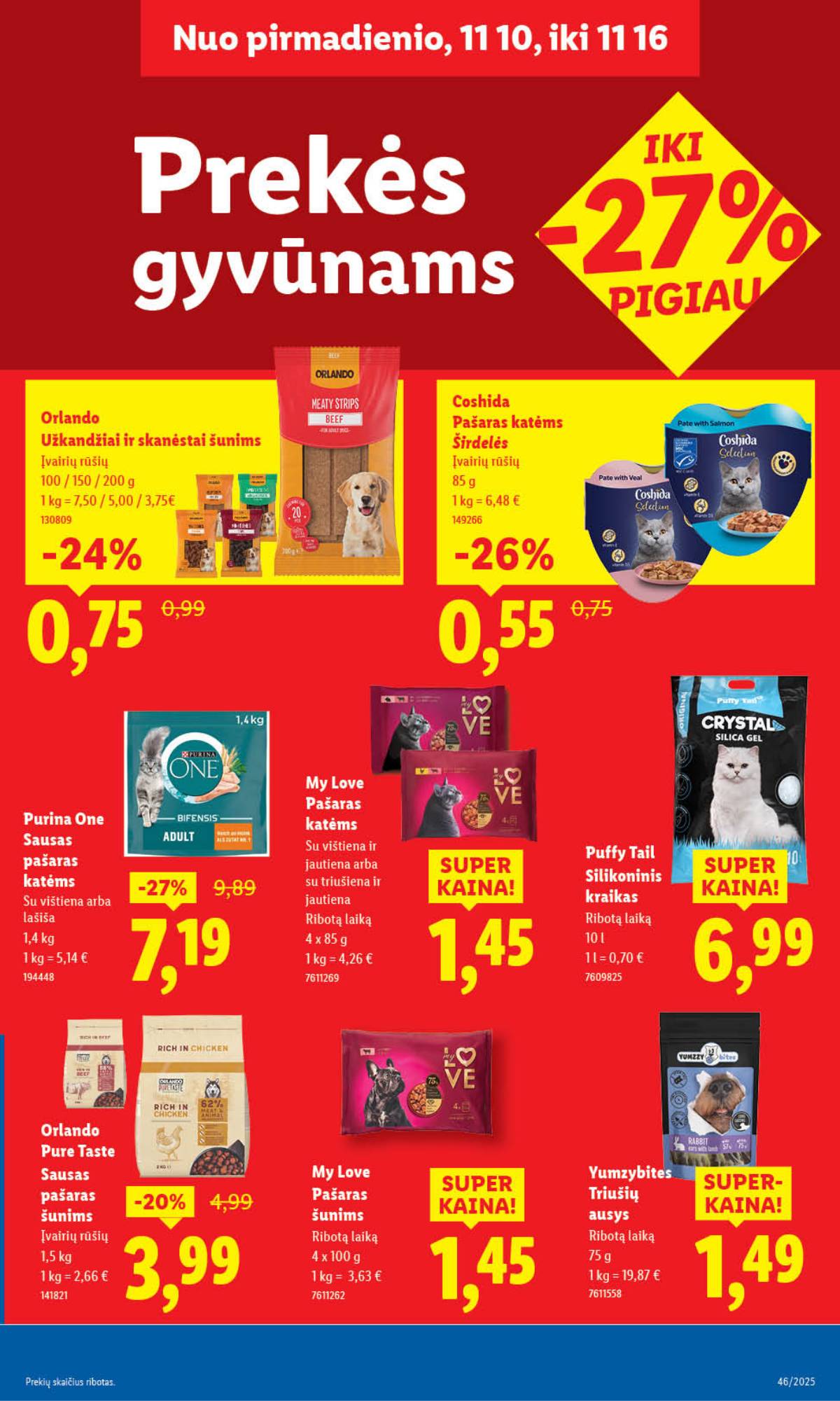Lidl - LIDL SAVAITĖS Maisto prekių akcijų leidinys 35 puslapis