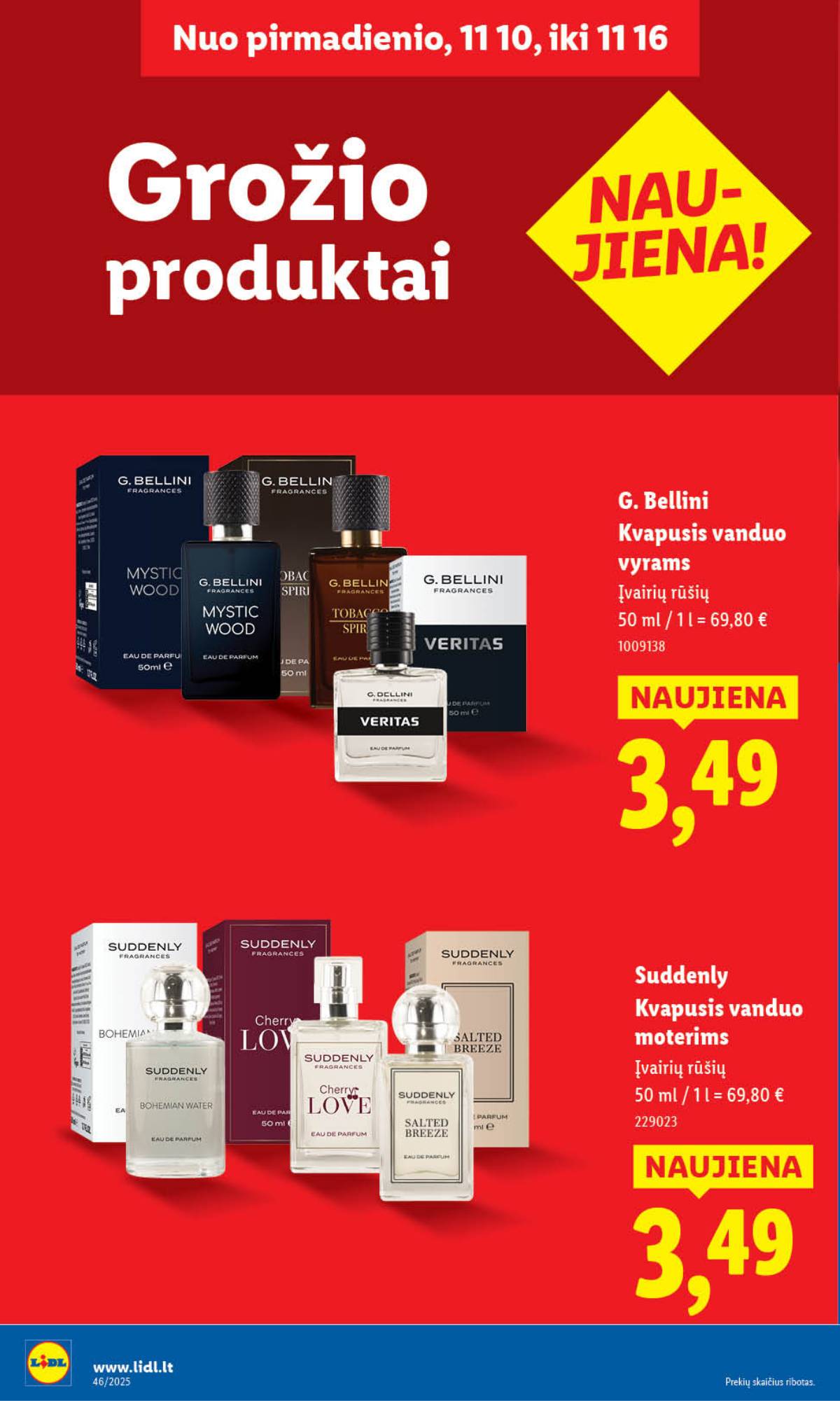 Lidl - LIDL SAVAITĖS Maisto prekių akcijų leidinys 36 puslapis