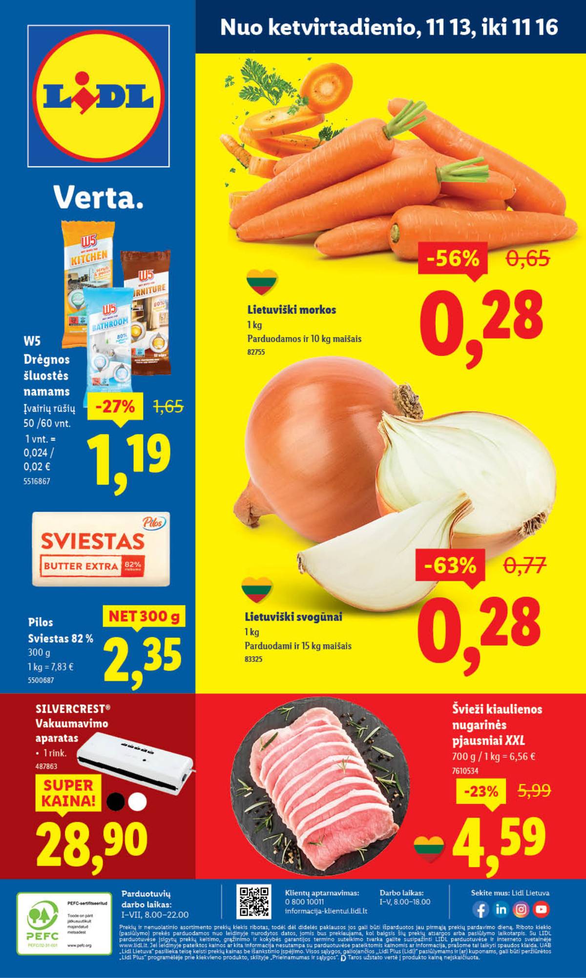 Lidl - LIDL SAVAITĖS Maisto prekių akcijų leidinys 38 puslapis