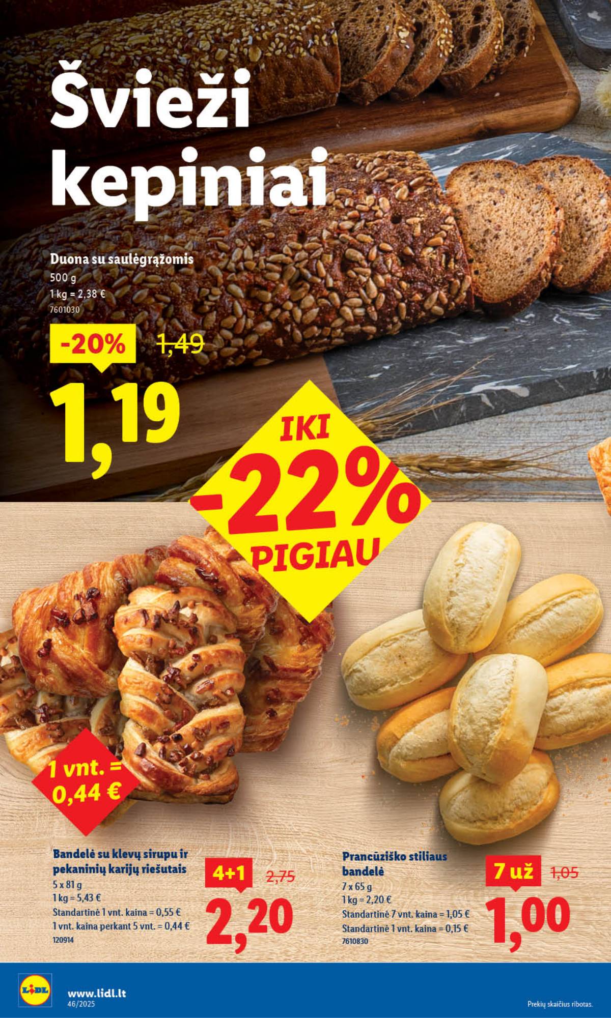 Lidl - LIDL SAVAITĖS Maisto prekių akcijų leidinys 4 puslapis