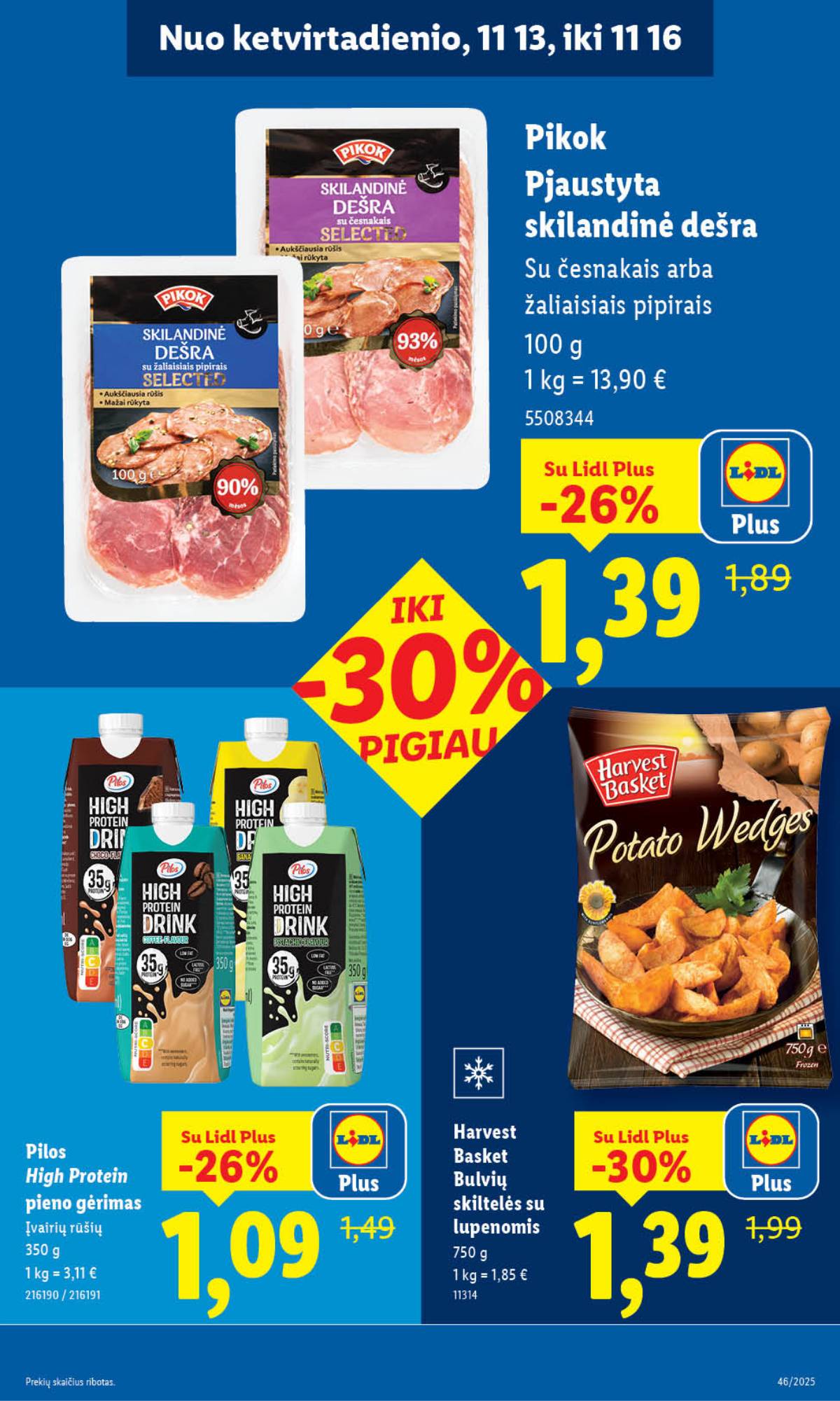 Lidl - LIDL SAVAITĖS Maisto prekių akcijų leidinys 41 puslapis