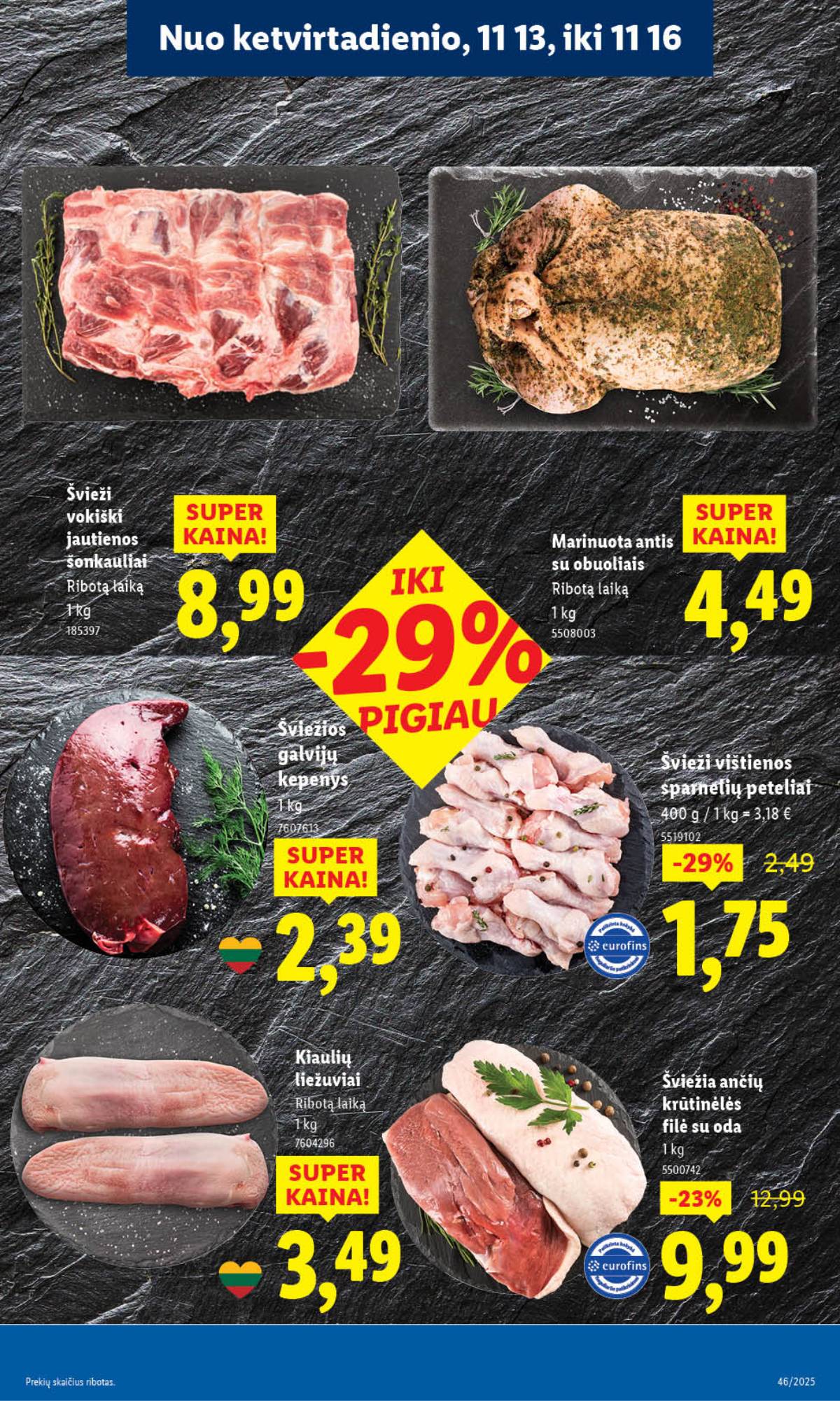 Lidl - LIDL SAVAITĖS Maisto prekių akcijų leidinys 43 puslapis