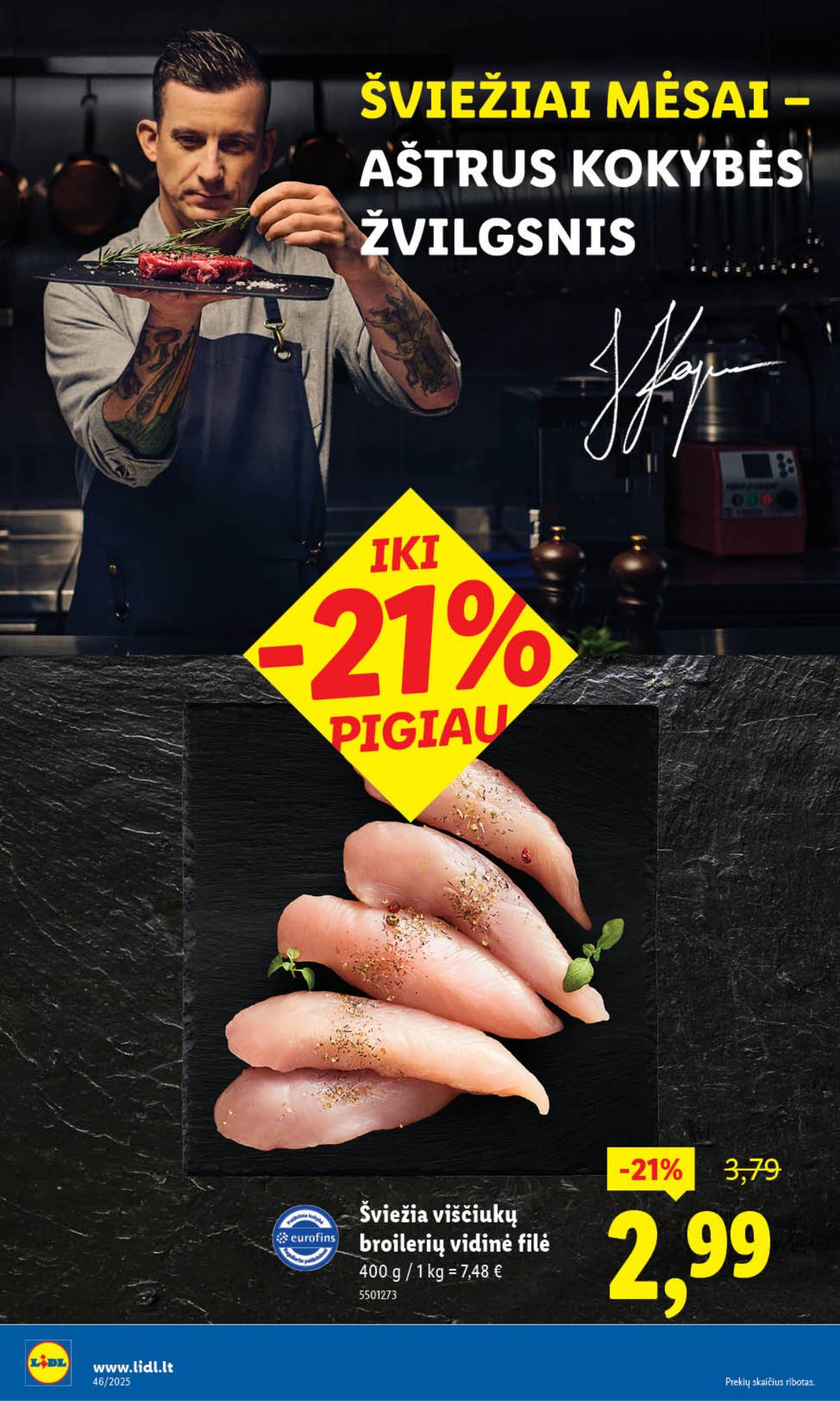 Lidl - LIDL SAVAITĖS Maisto prekių akcijų leidinys 6 puslapis