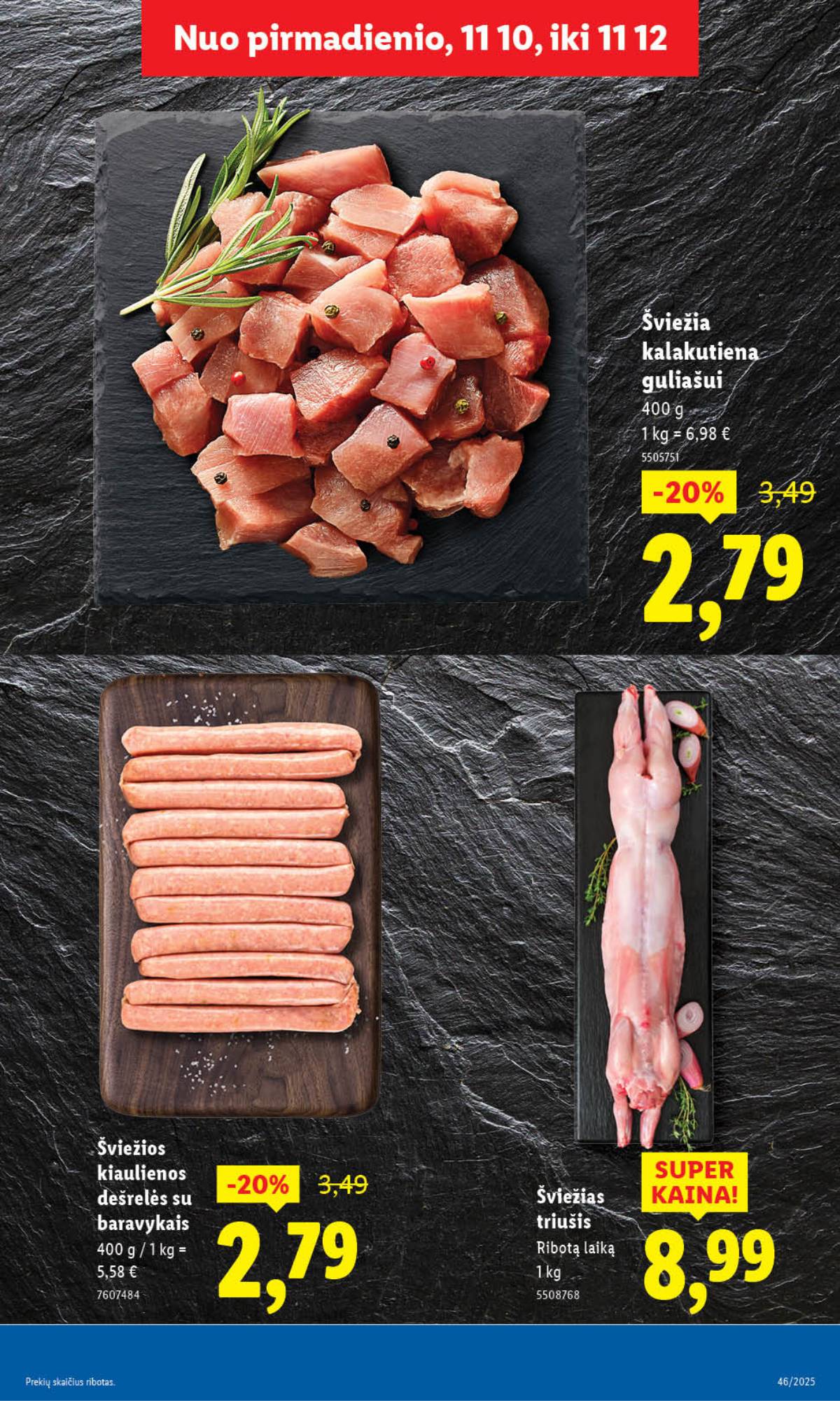 Lidl - LIDL SAVAITĖS Maisto prekių akcijų leidinys 7 puslapis