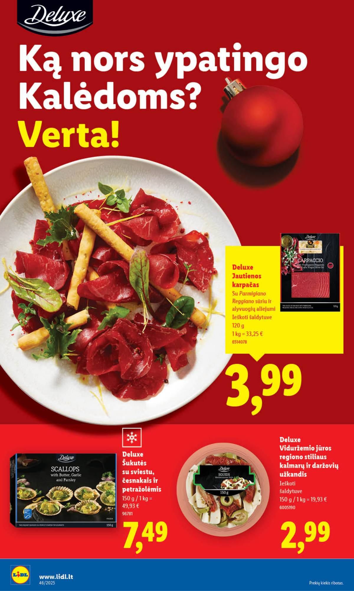 Lidl - LIDL SAVAITĖS Maisto prekių akcijų leidinys 8 puslapis