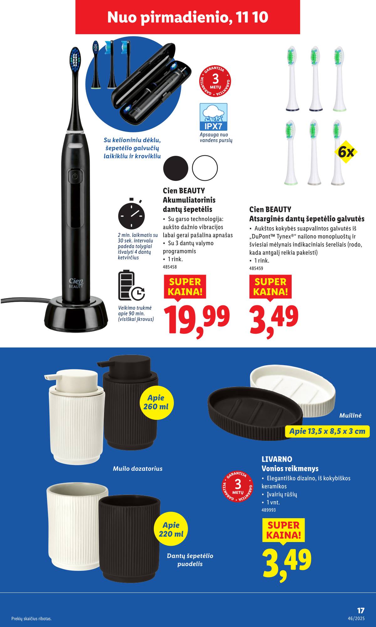 Lidl - LIDL Ne maisto prekių akcijų leidinys 17 puslapis