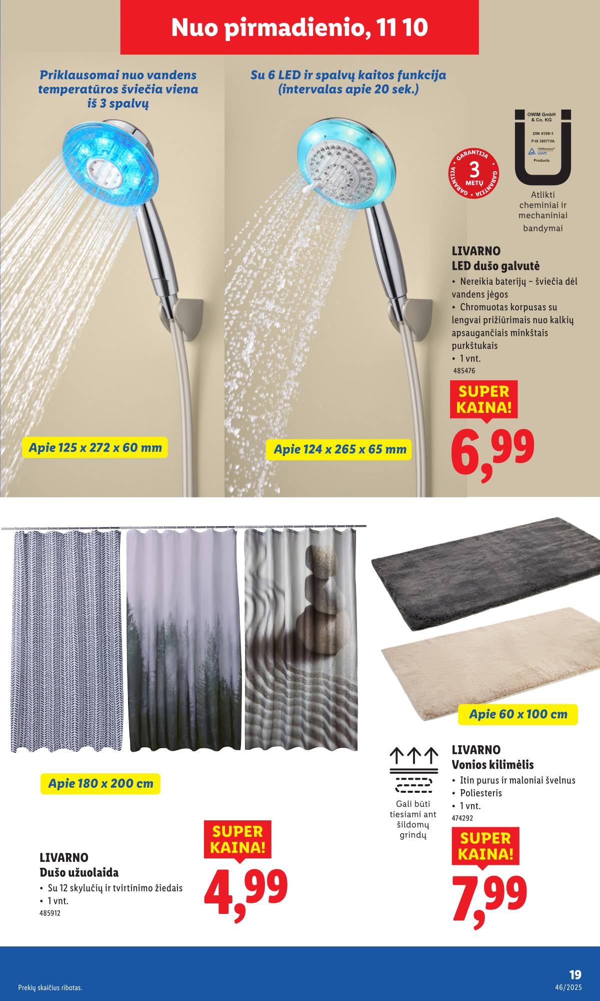 Lidl - LIDL Ne maisto prekių akcijų leidinys 19 puslapis