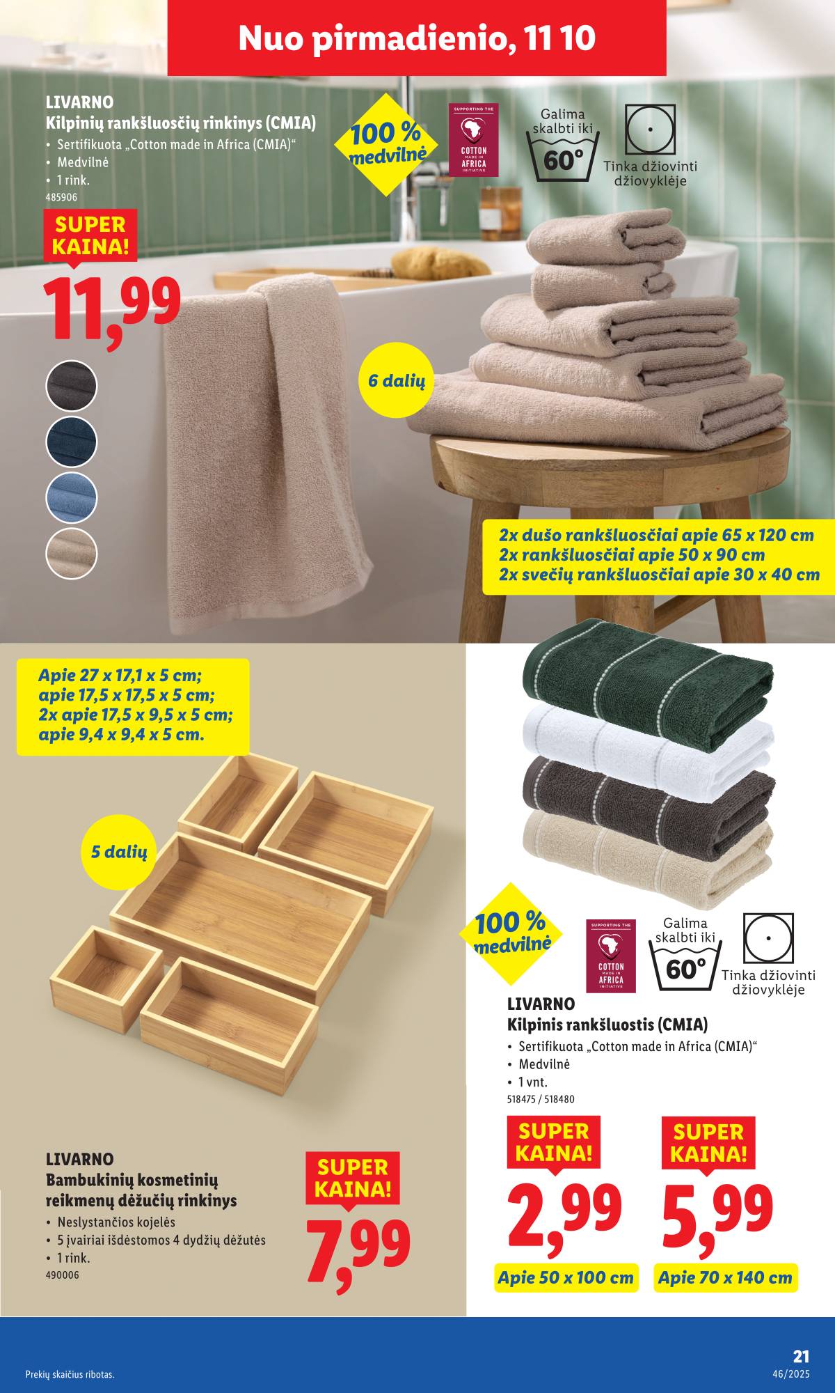 Lidl - LIDL Ne maisto prekių akcijų leidinys 21 puslapis