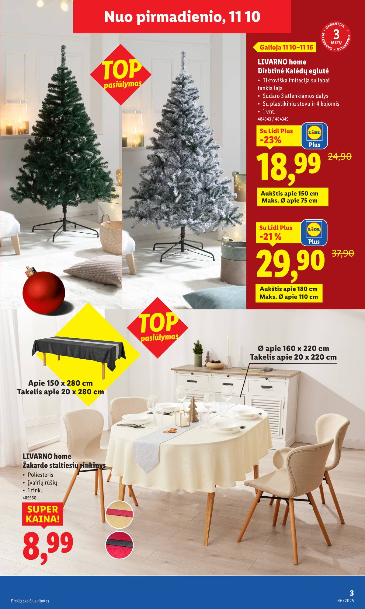 Lidl - LIDL Ne maisto prekių akcijų leidinys 3 puslapis