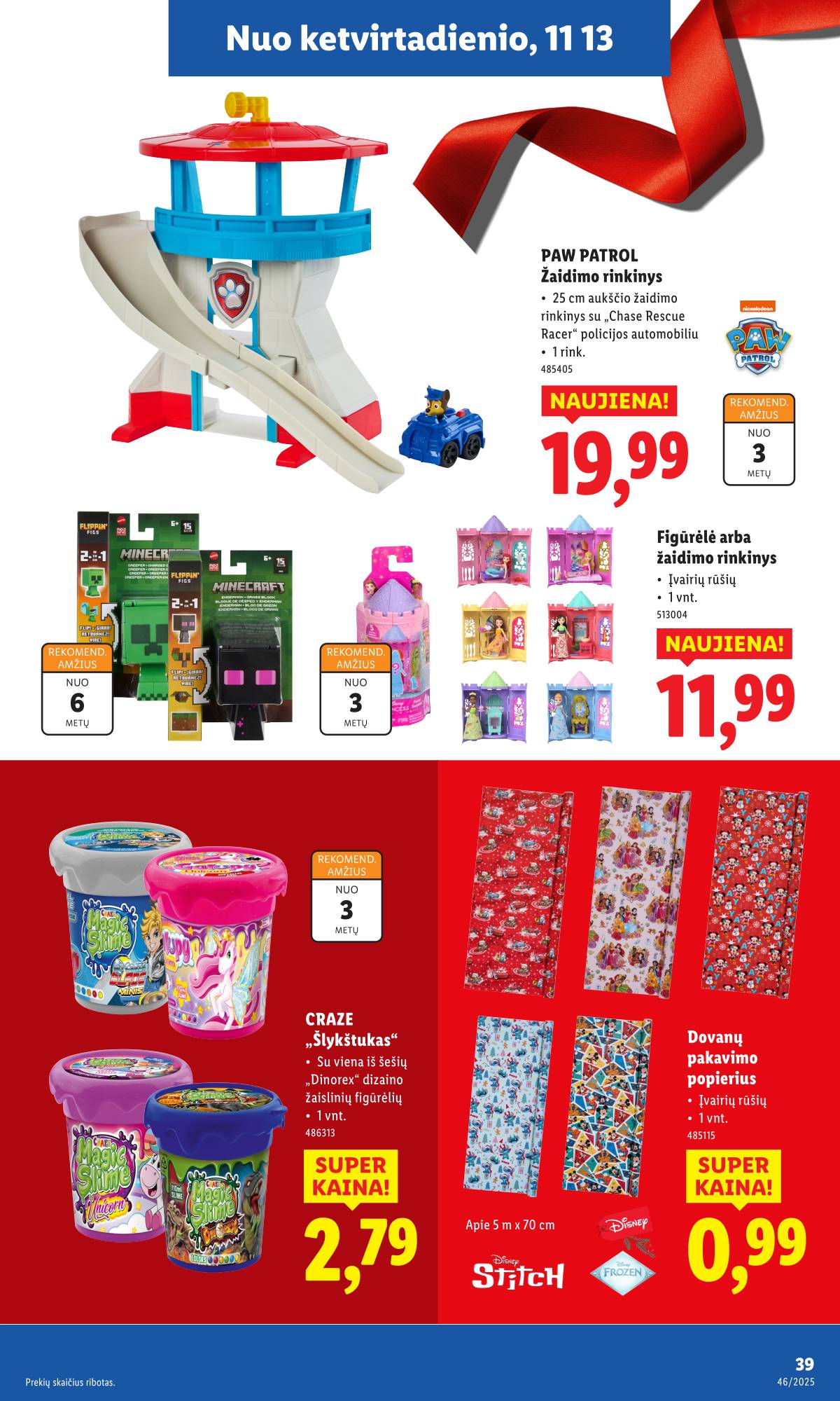 Lidl - LIDL Ne maisto prekių akcijų leidinys 39 puslapis