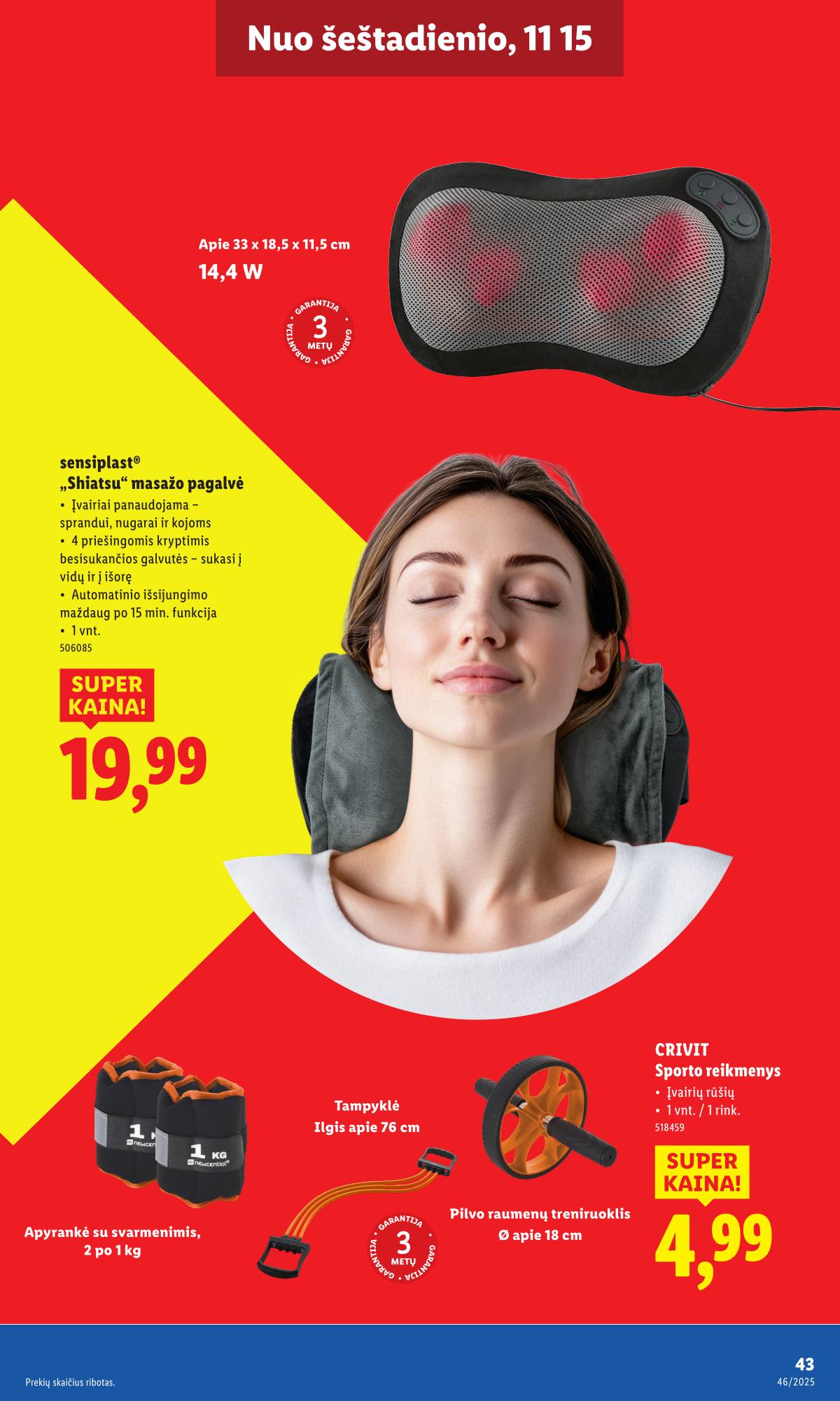 Lidl - LIDL Ne maisto prekių akcijų leidinys 43 puslapis