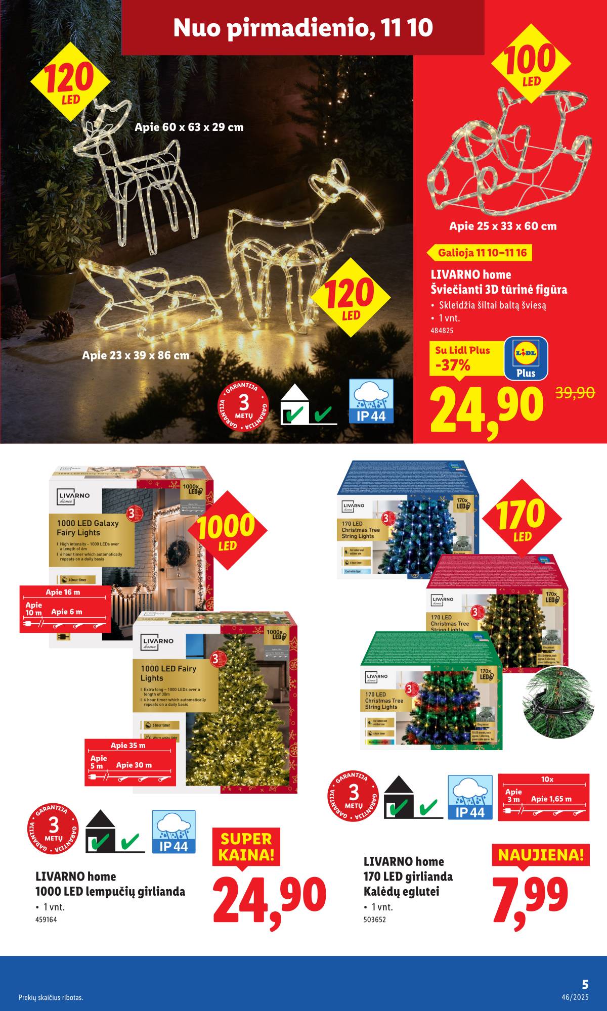 Lidl - LIDL Ne maisto prekių akcijų leidinys 5 puslapis