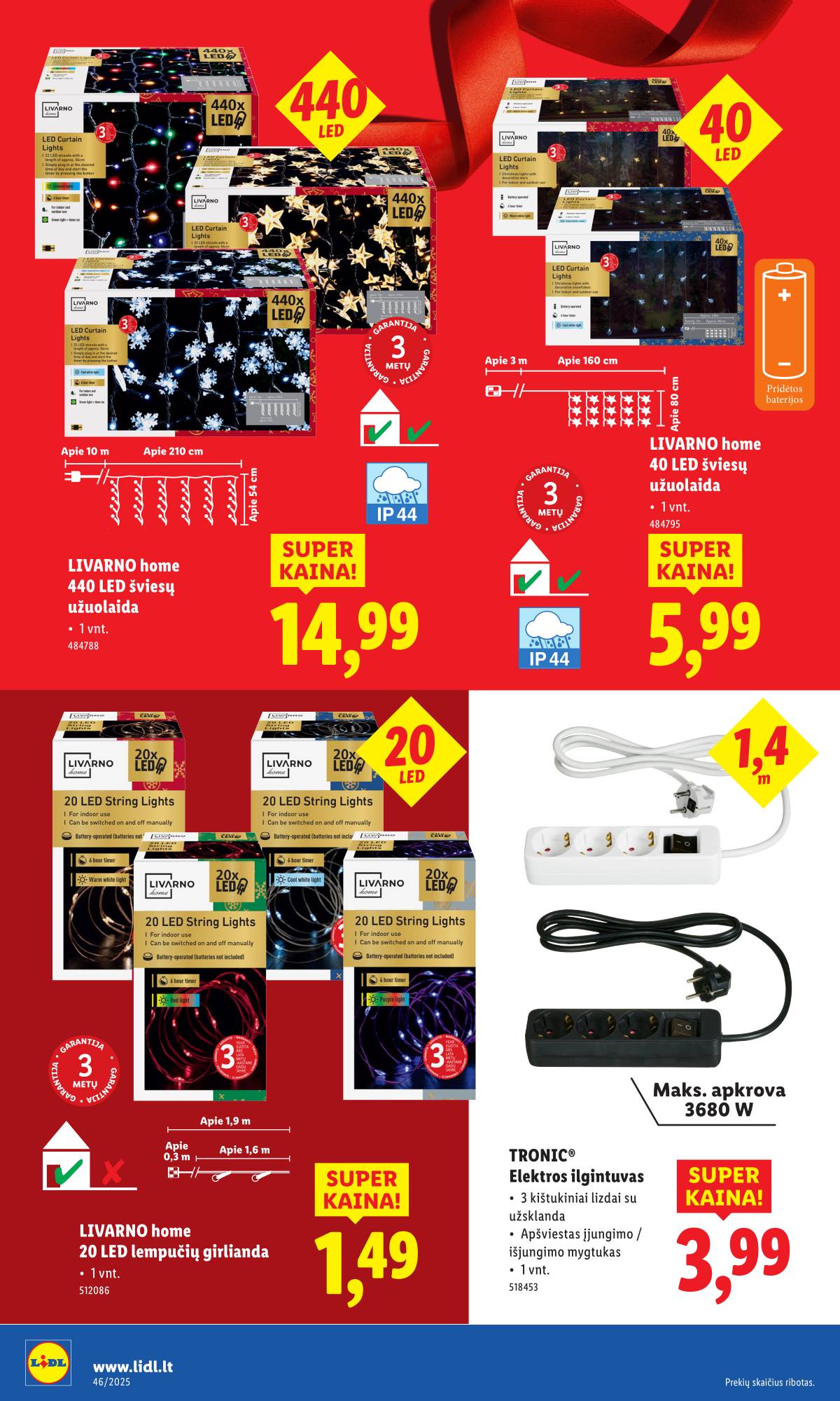 Lidl - LIDL Ne maisto prekių akcijų leidinys 8 puslapis