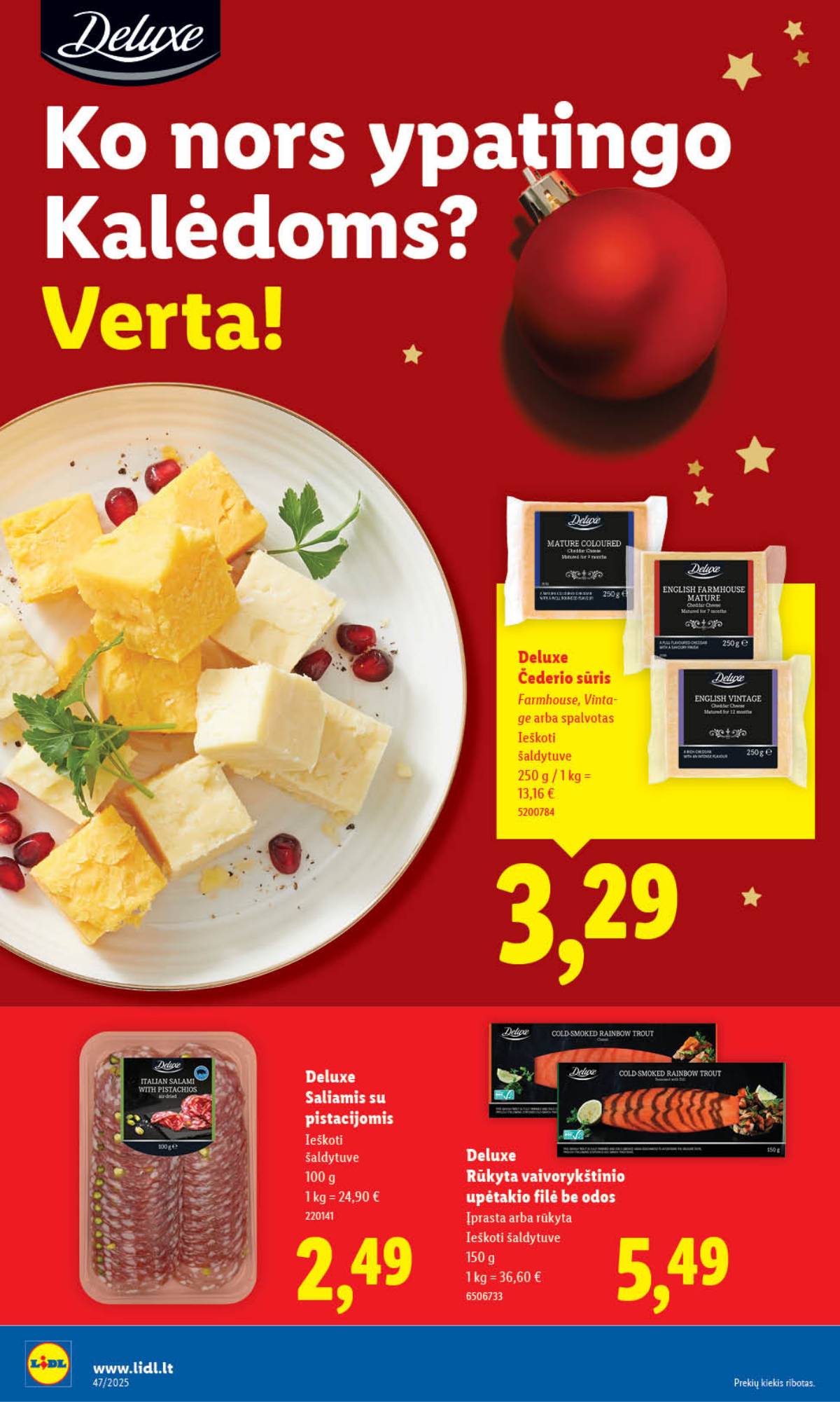 Lidl - LIDL SAVAITĖS Maisto prekių akcijų leidinys 10 puslapis