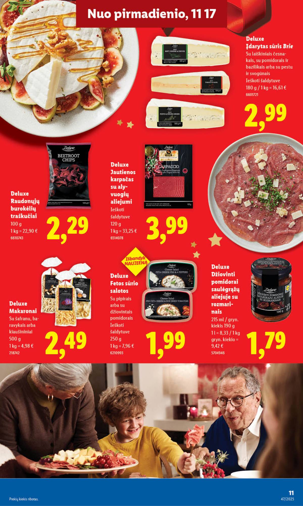 Lidl - LIDL SAVAITĖS Maisto prekių akcijų leidinys 11 puslapis