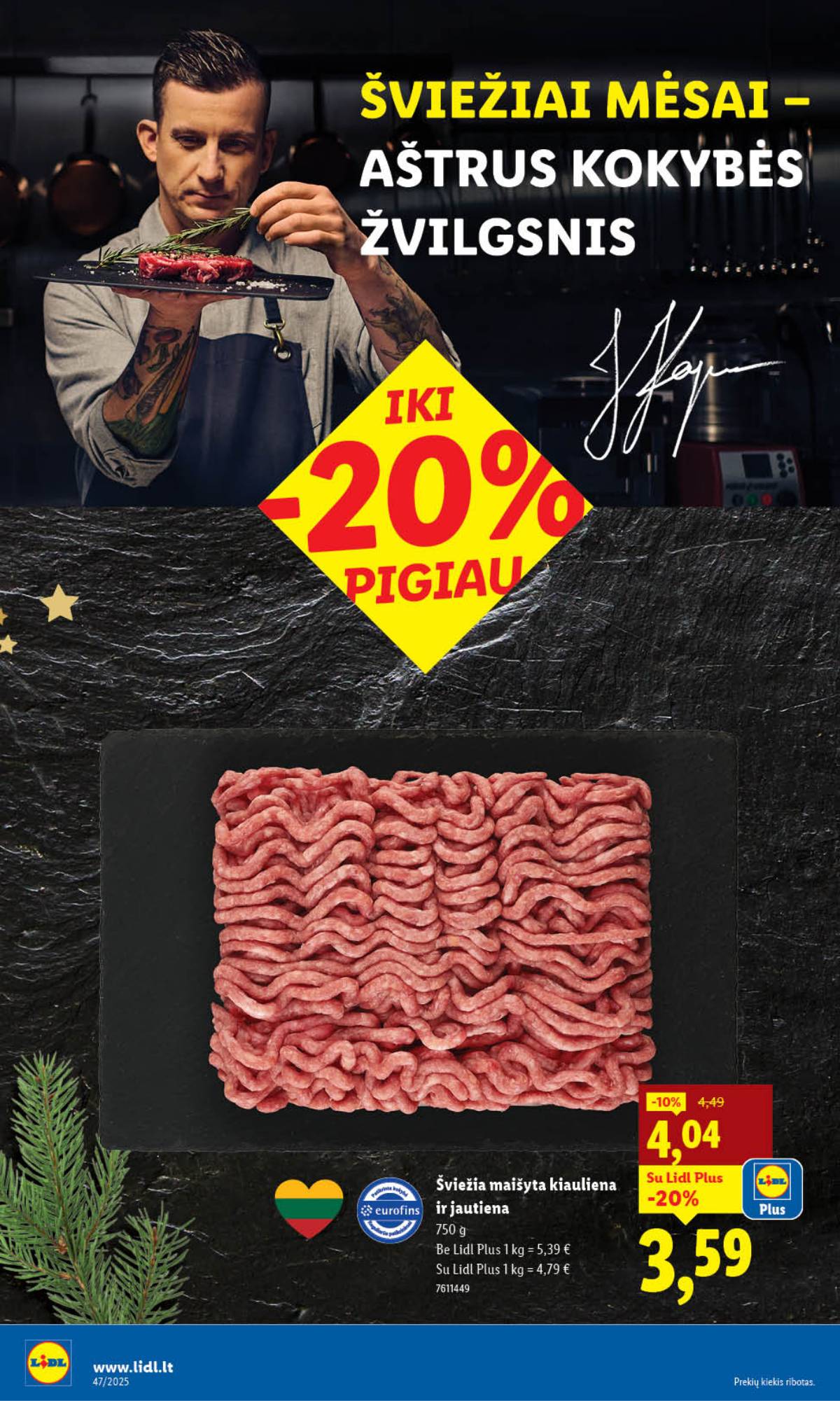 Lidl - LIDL SAVAITĖS Maisto prekių akcijų leidinys 8 puslapis