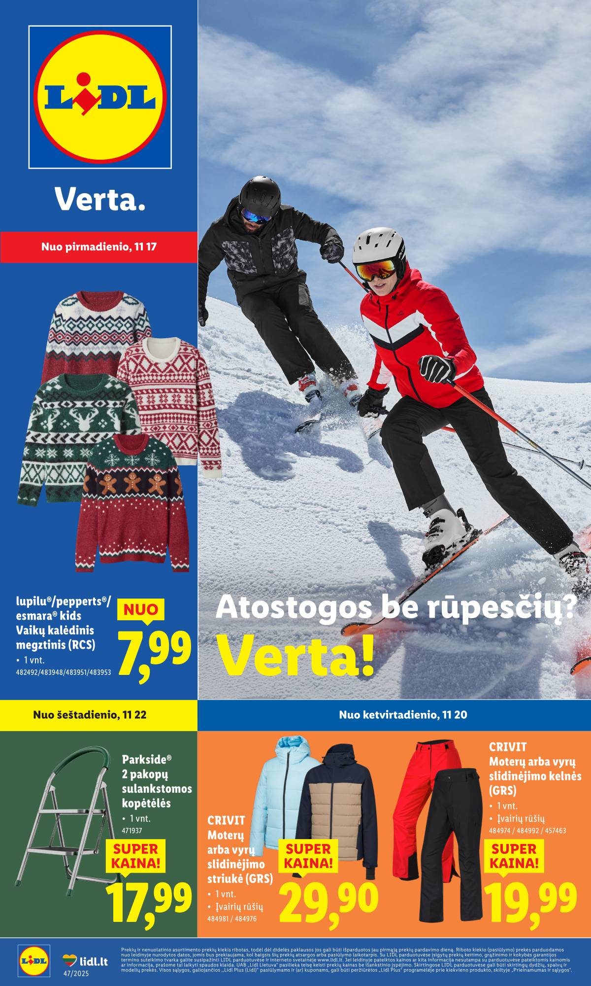 Lidl - LIDL Ne maisto prekių akcijų leidinys 1 puslapis