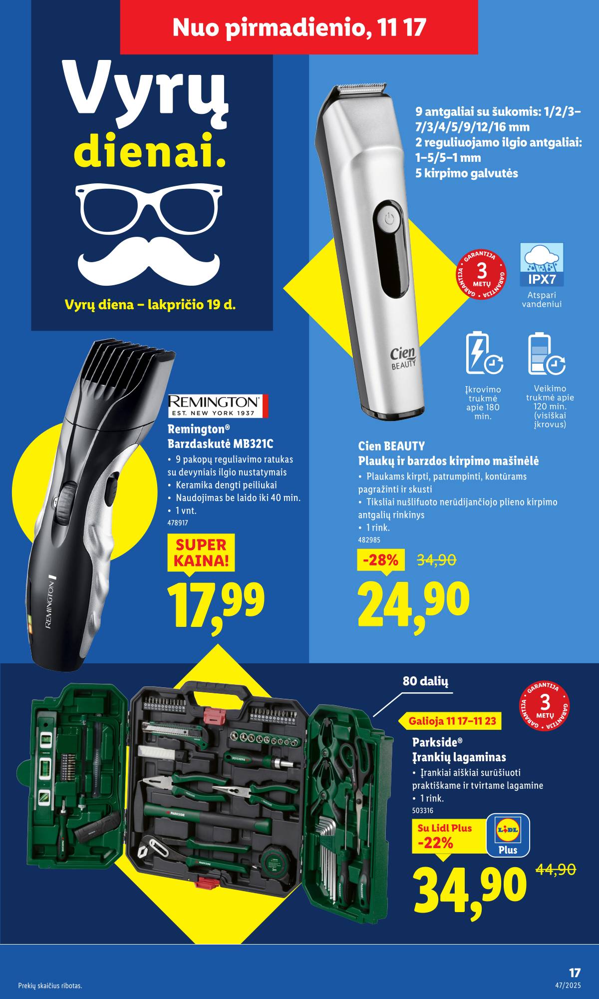 Lidl - LIDL Ne maisto prekių akcijų leidinys 17 puslapis