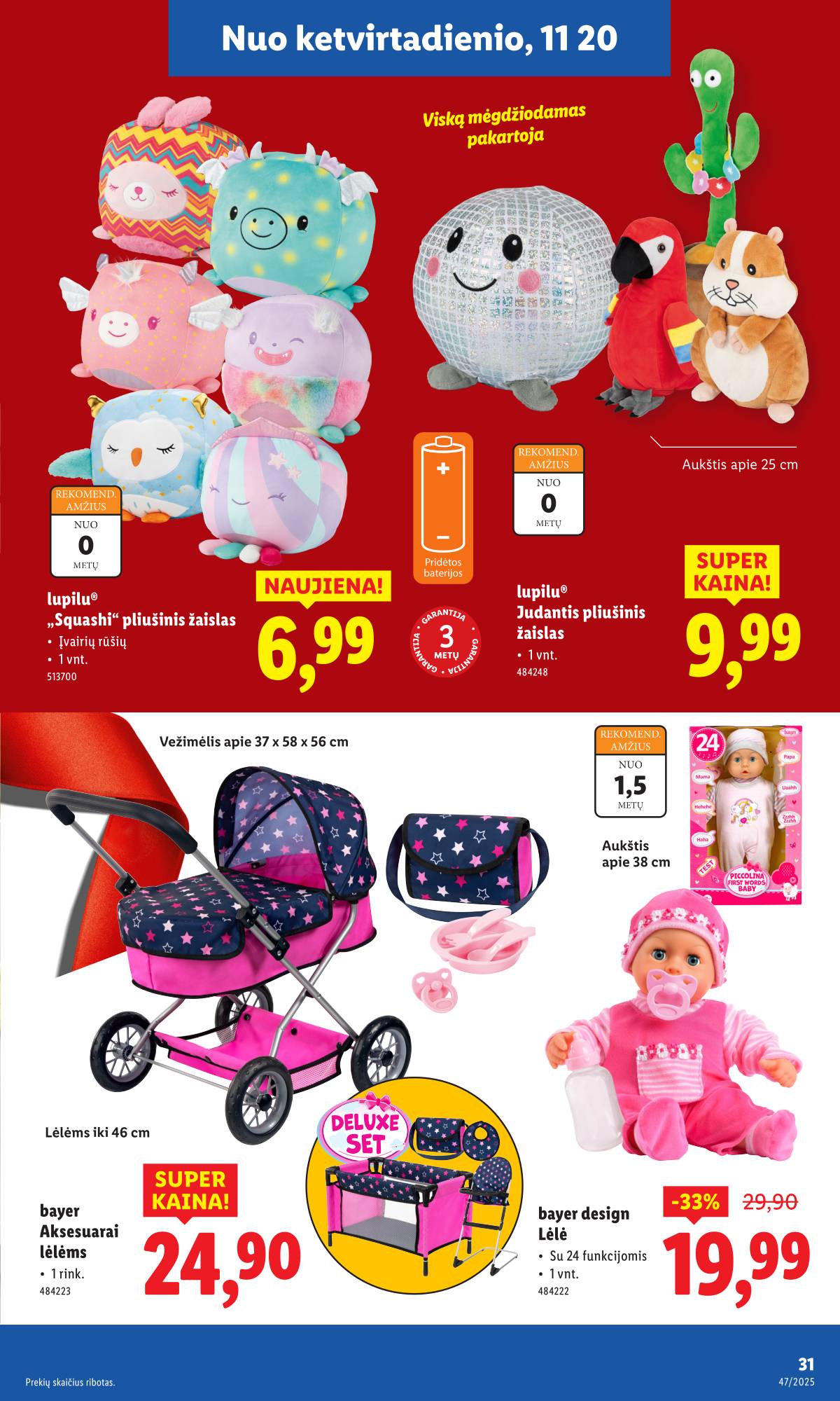 Lidl - LIDL Ne maisto prekių akcijų leidinys 33 puslapis