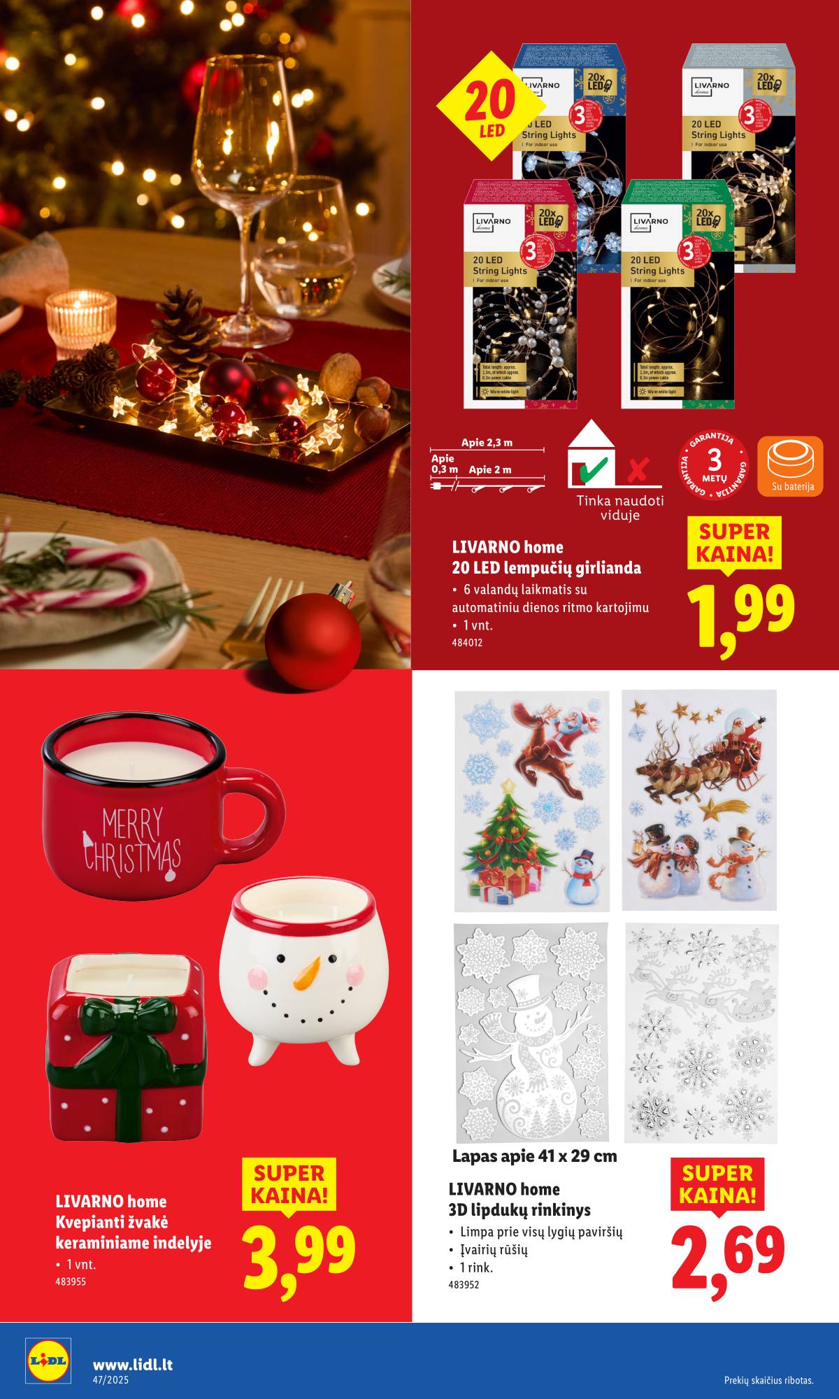 Lidl - LIDL Ne maisto prekių akcijų leidinys 36 puslapis