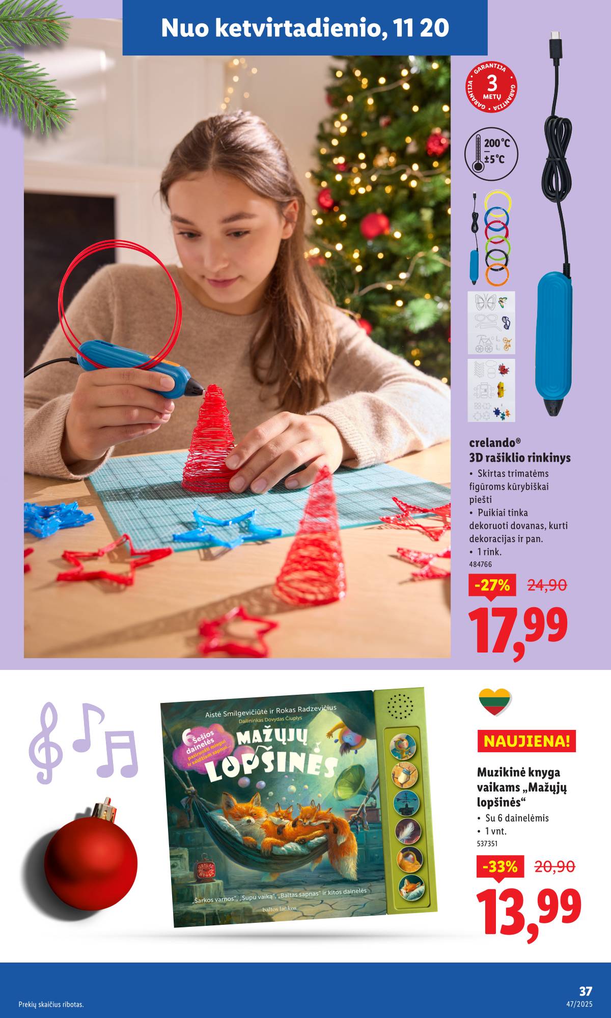 Lidl - LIDL Ne maisto prekių akcijų leidinys 39 puslapis