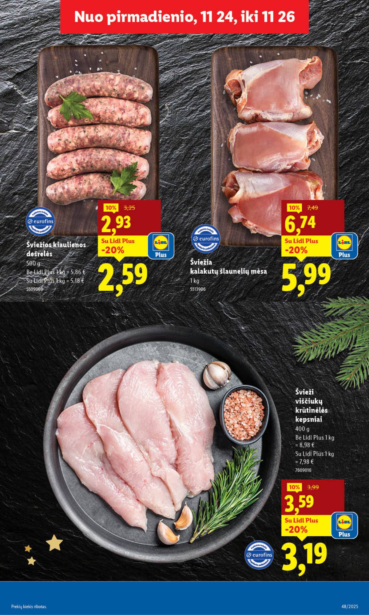 Lidl - LIDL SAVAITĖS Maisto prekių akcijų leidinys 13 puslapis