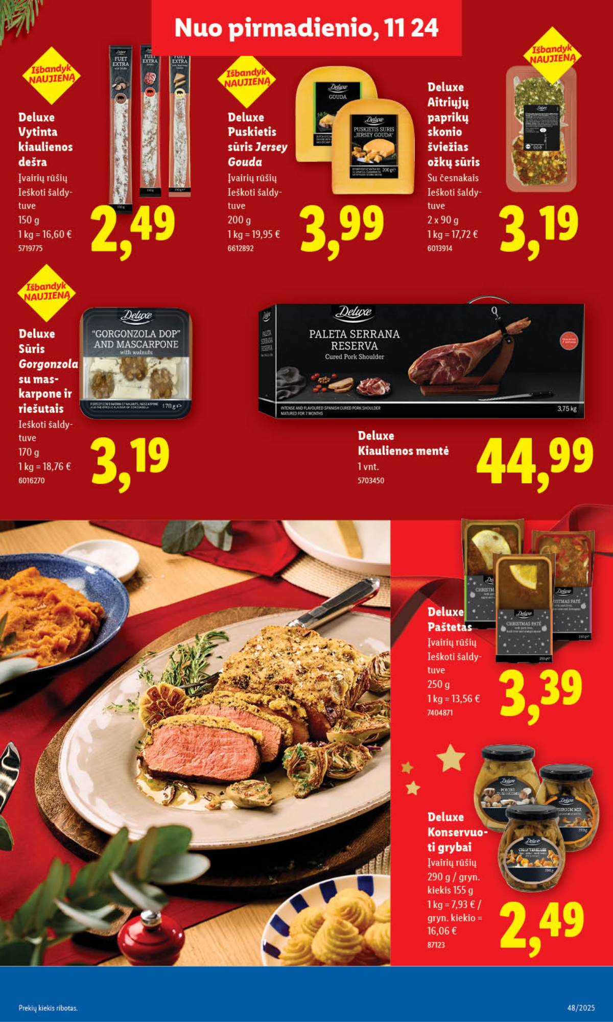 Lidl - LIDL SAVAITĖS Maisto prekių akcijų leidinys 15 puslapis