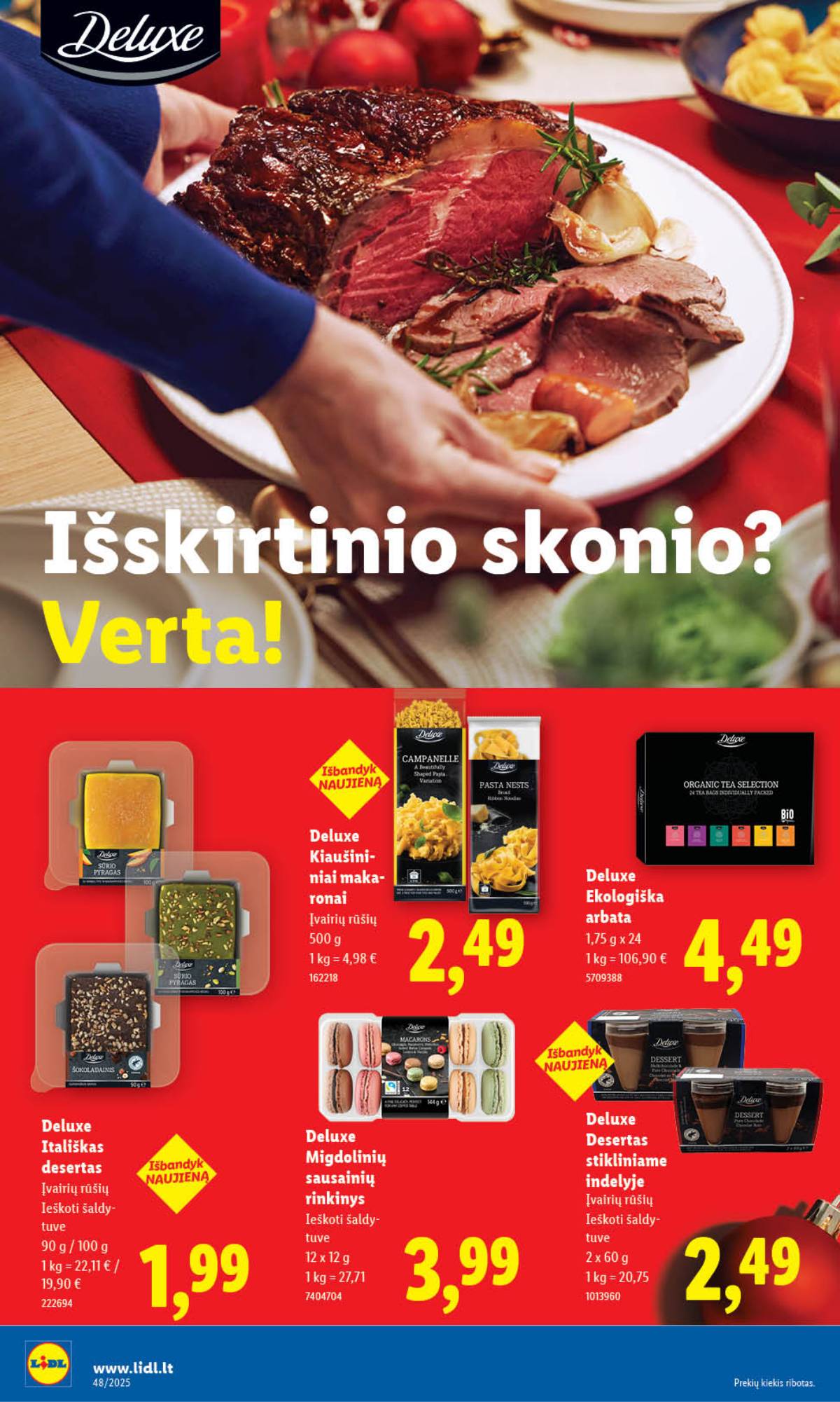 Lidl - LIDL SAVAITĖS Maisto prekių akcijų leidinys 16 puslapis