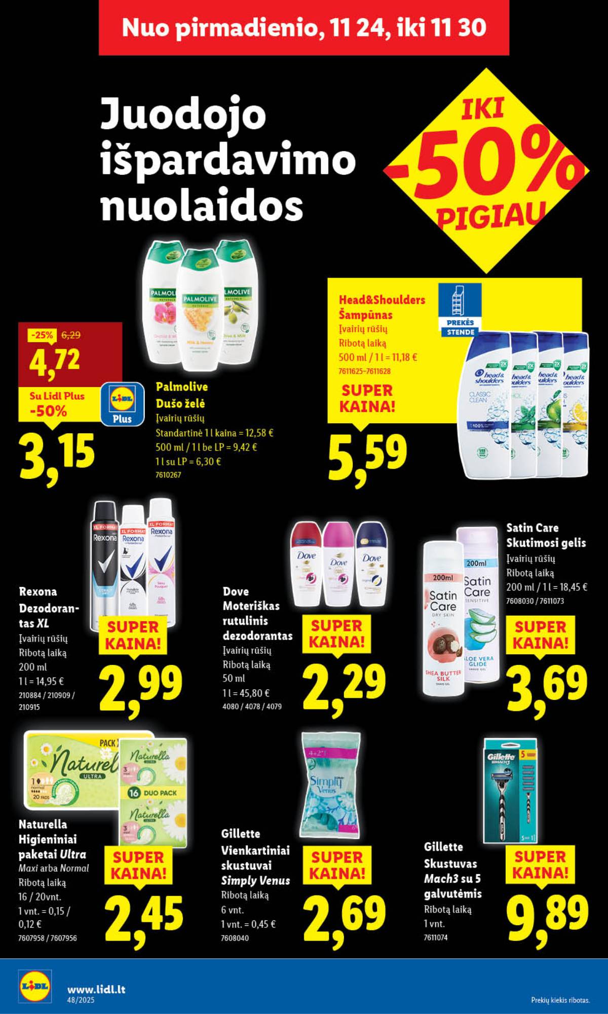 Lidl - LIDL SAVAITĖS Maisto prekių akcijų leidinys 2 puslapis