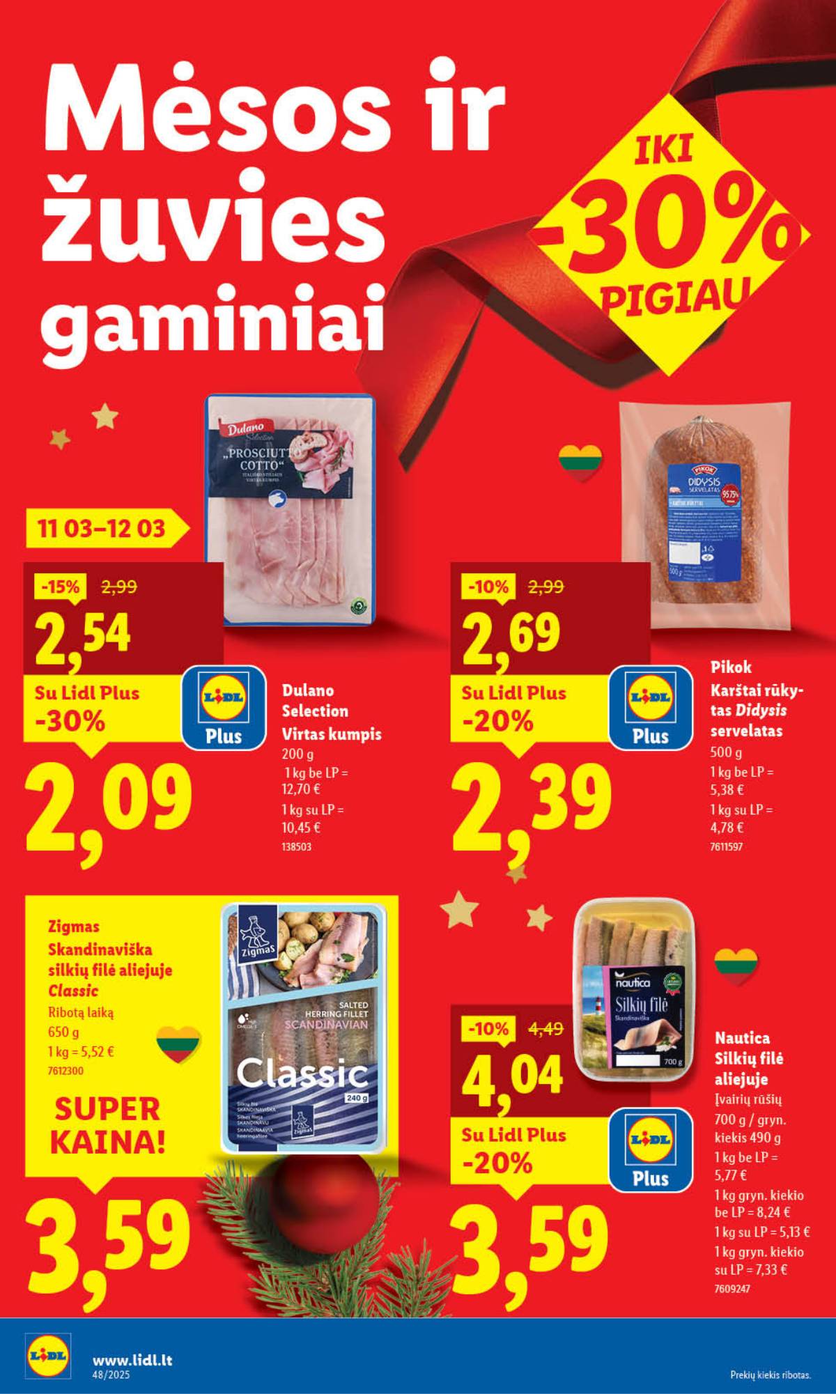 Lidl - LIDL SAVAITĖS Maisto prekių akcijų leidinys 26 puslapis