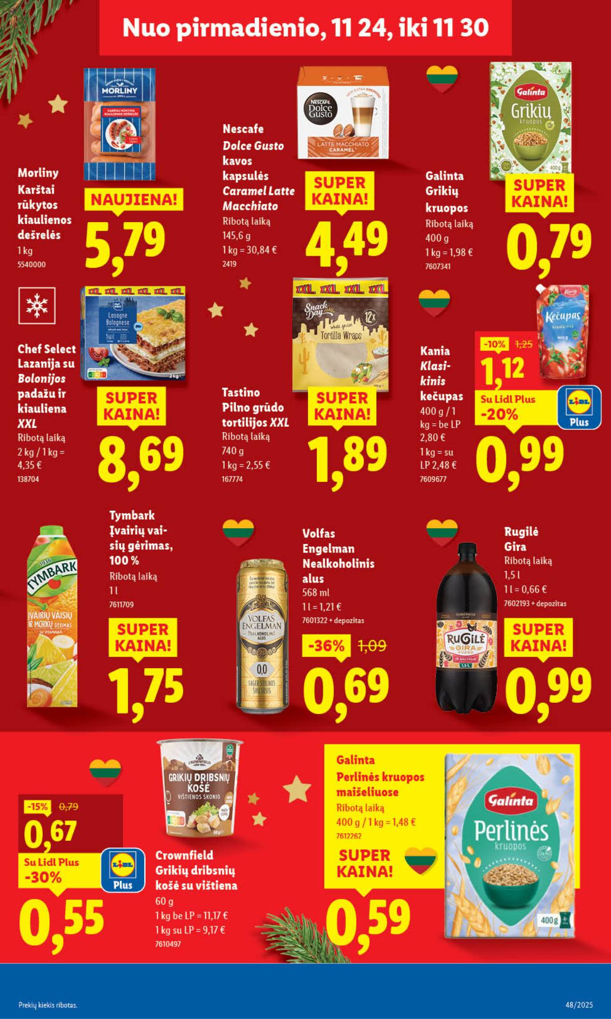 Lidl - LIDL SAVAITĖS Maisto prekių akcijų leidinys 29 puslapis