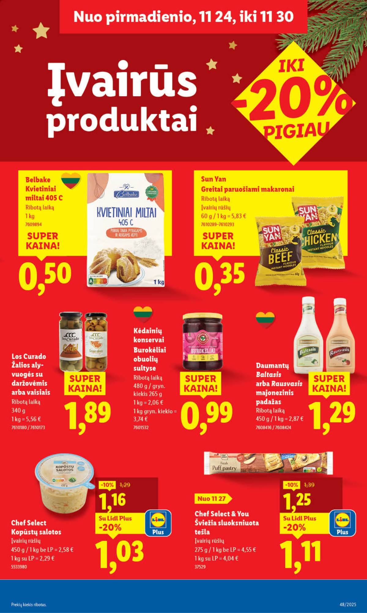 Lidl - LIDL SAVAITĖS Maisto prekių akcijų leidinys 35 puslapis