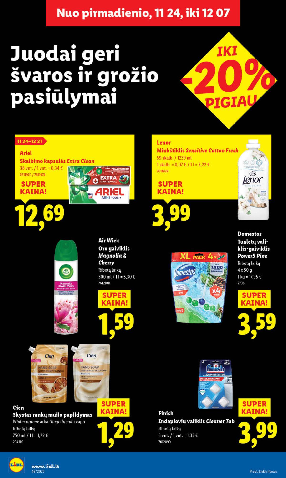 Lidl - LIDL SAVAITĖS Maisto prekių akcijų leidinys 40 puslapis