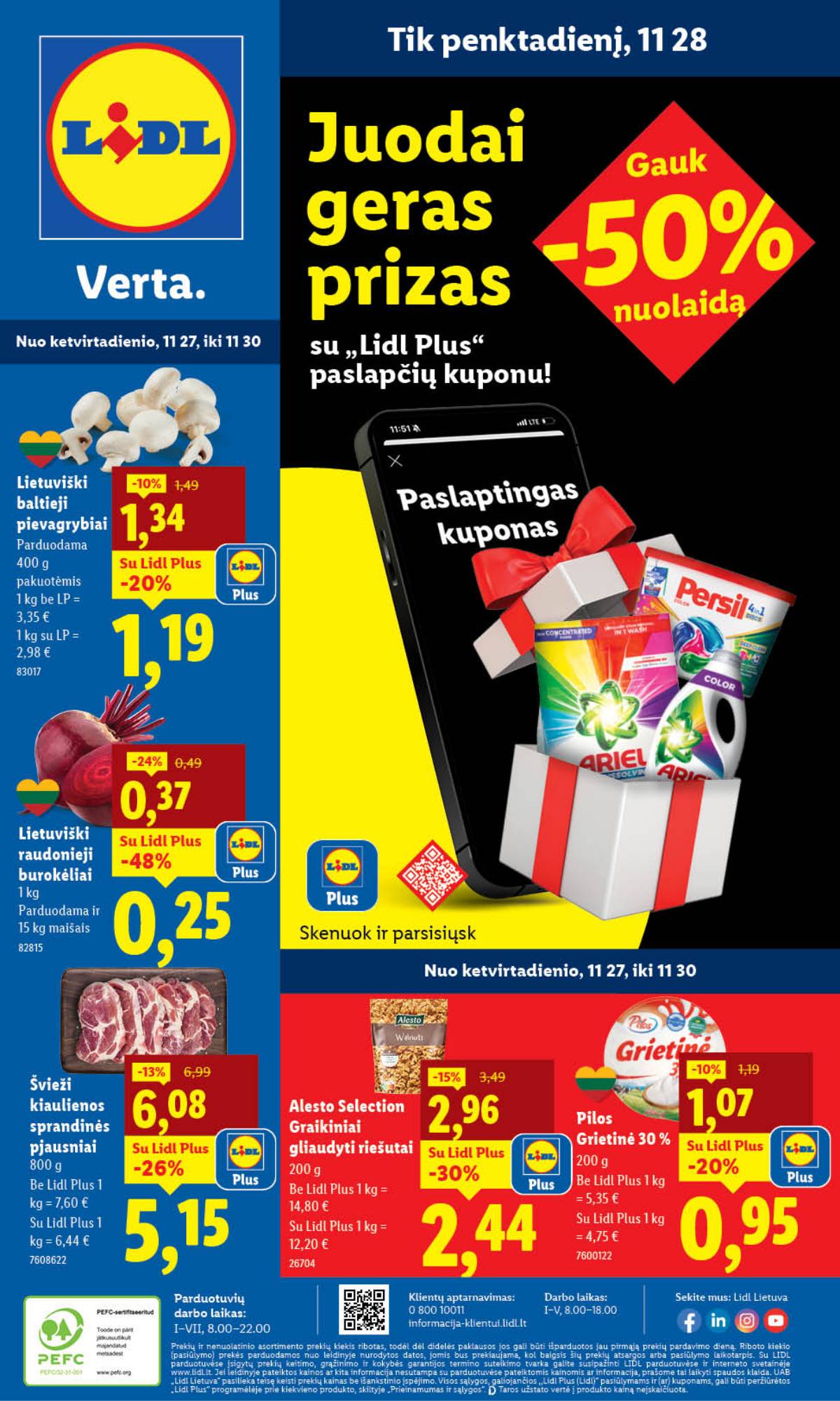 Lidl - LIDL SAVAITĖS Maisto prekių akcijų leidinys 42 puslapis