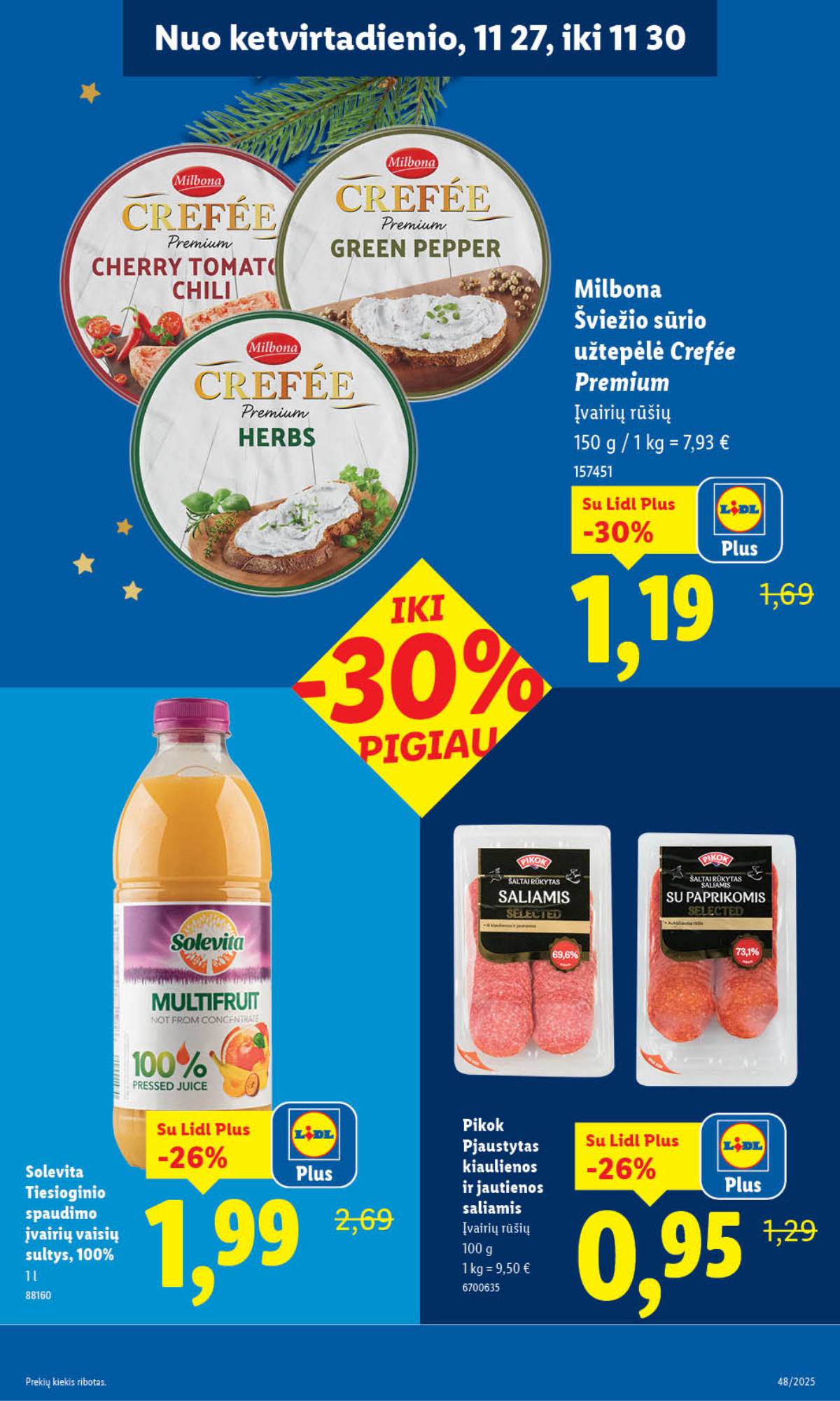 Lidl - LIDL SAVAITĖS Maisto prekių akcijų leidinys 45 puslapis