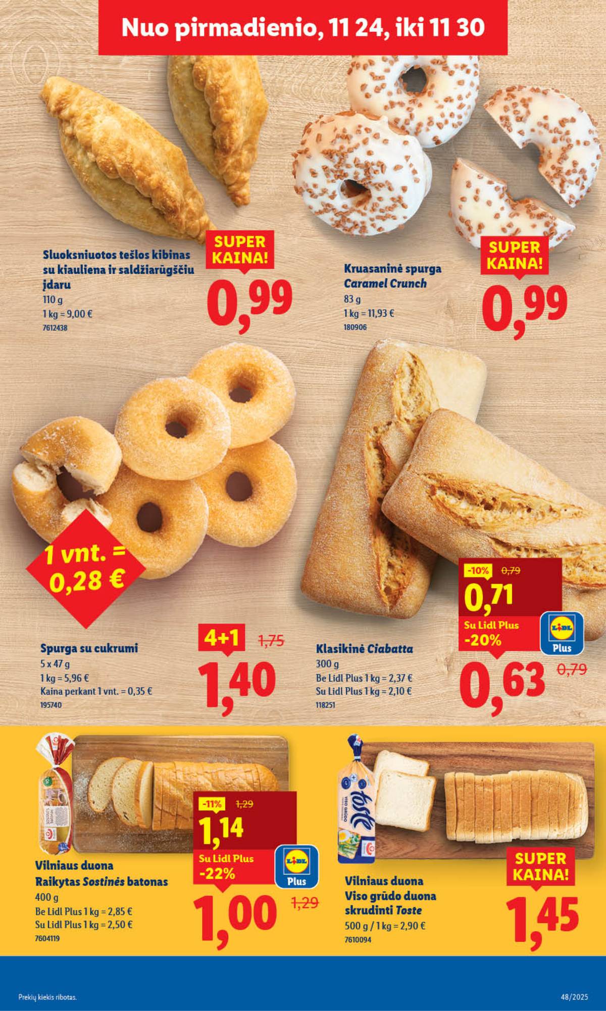 Lidl - LIDL SAVAITĖS Maisto prekių akcijų leidinys 9 puslapis