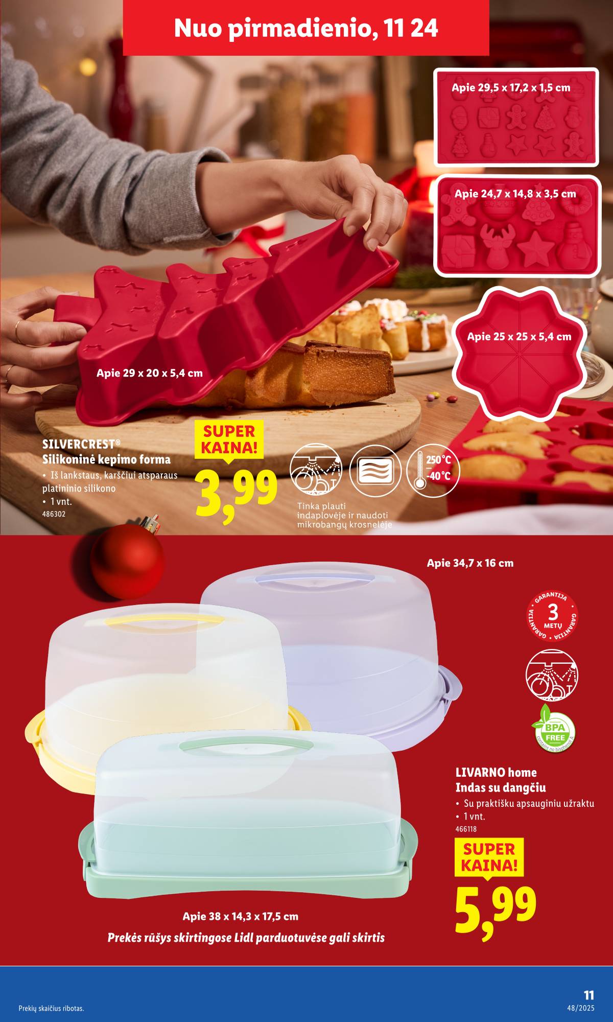 Lidl - LIDL Ne maisto prekių akcijų leidinys 11 puslapis