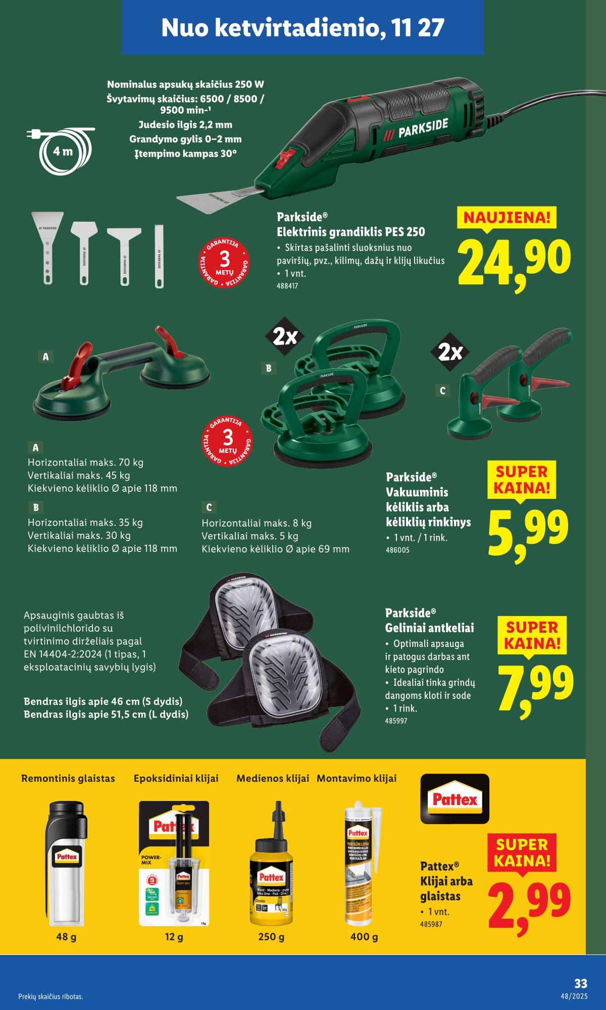 Lidl - LIDL Ne maisto prekių akcijų leidinys 33 puslapis