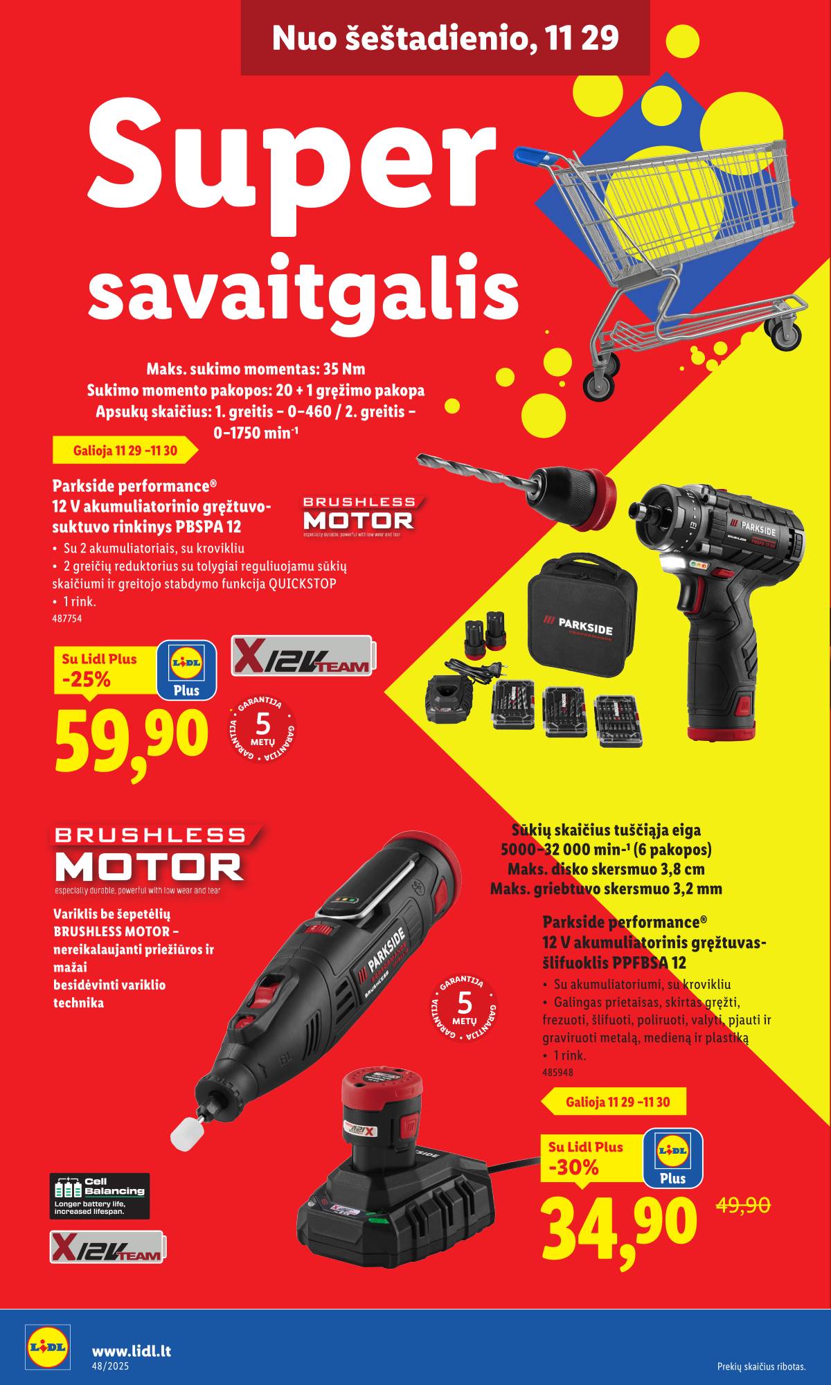 Lidl - LIDL Ne maisto prekių akcijų leidinys 34 puslapis