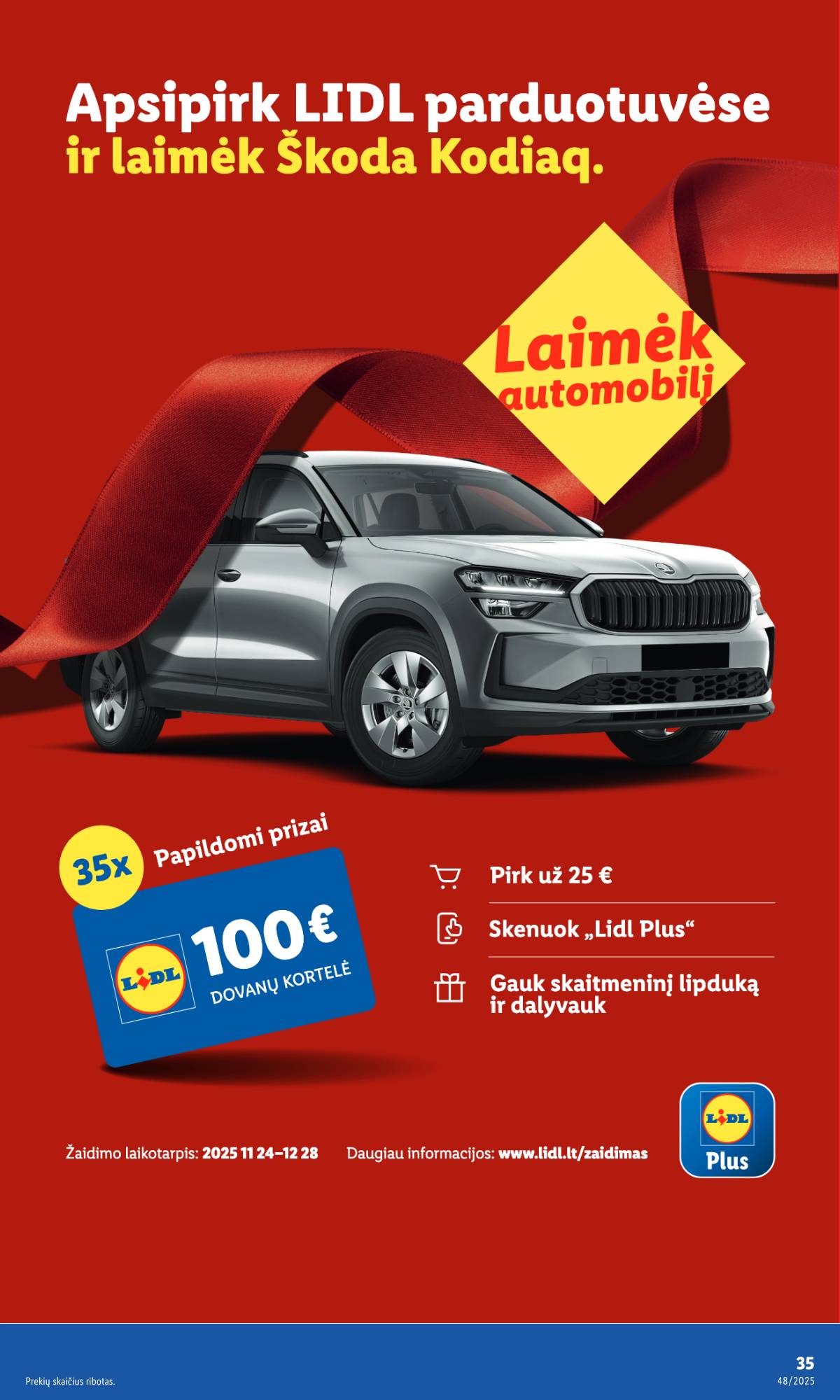 Lidl - LIDL Ne maisto prekių akcijų leidinys 35 puslapis