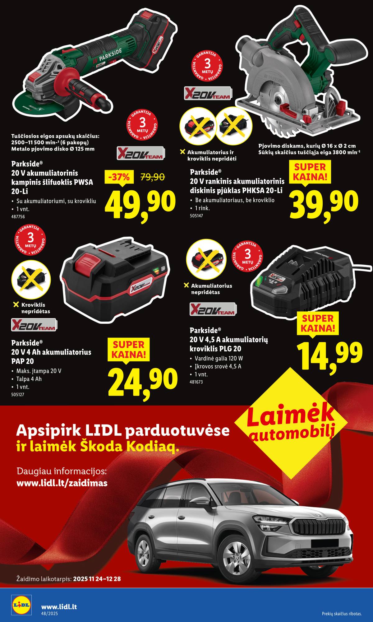 Lidl - LIDL Ne maisto prekių akcijų leidinys 4 puslapis