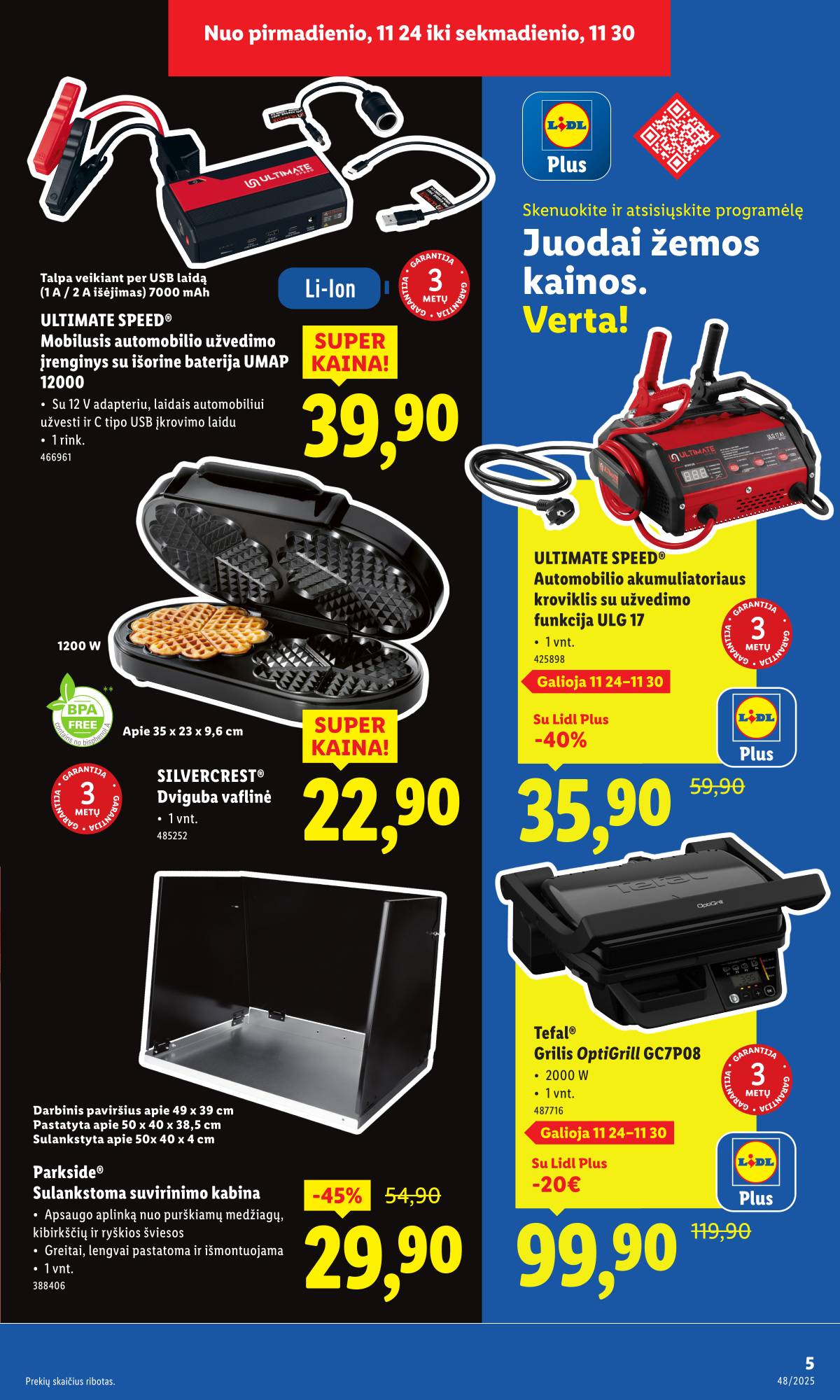 Lidl - LIDL Ne maisto prekių akcijų leidinys 5 puslapis